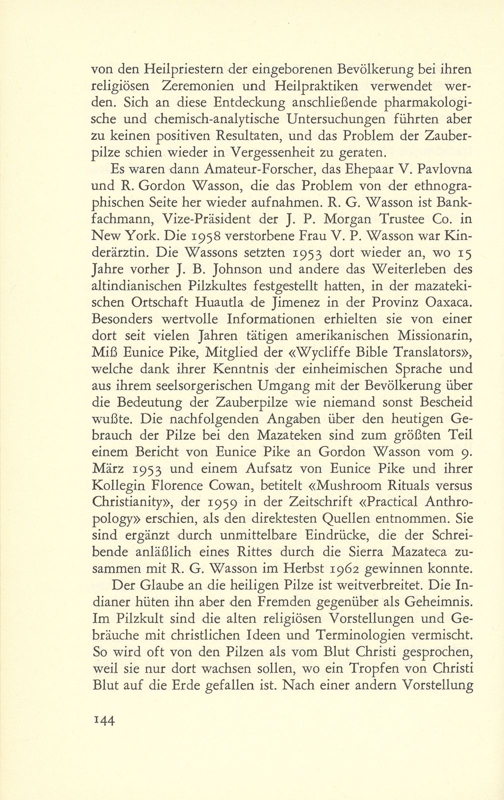 Die Erforschung der mexikanischen Zauberpilze und das Problem ihrer Wirkstoffe – Seite 4