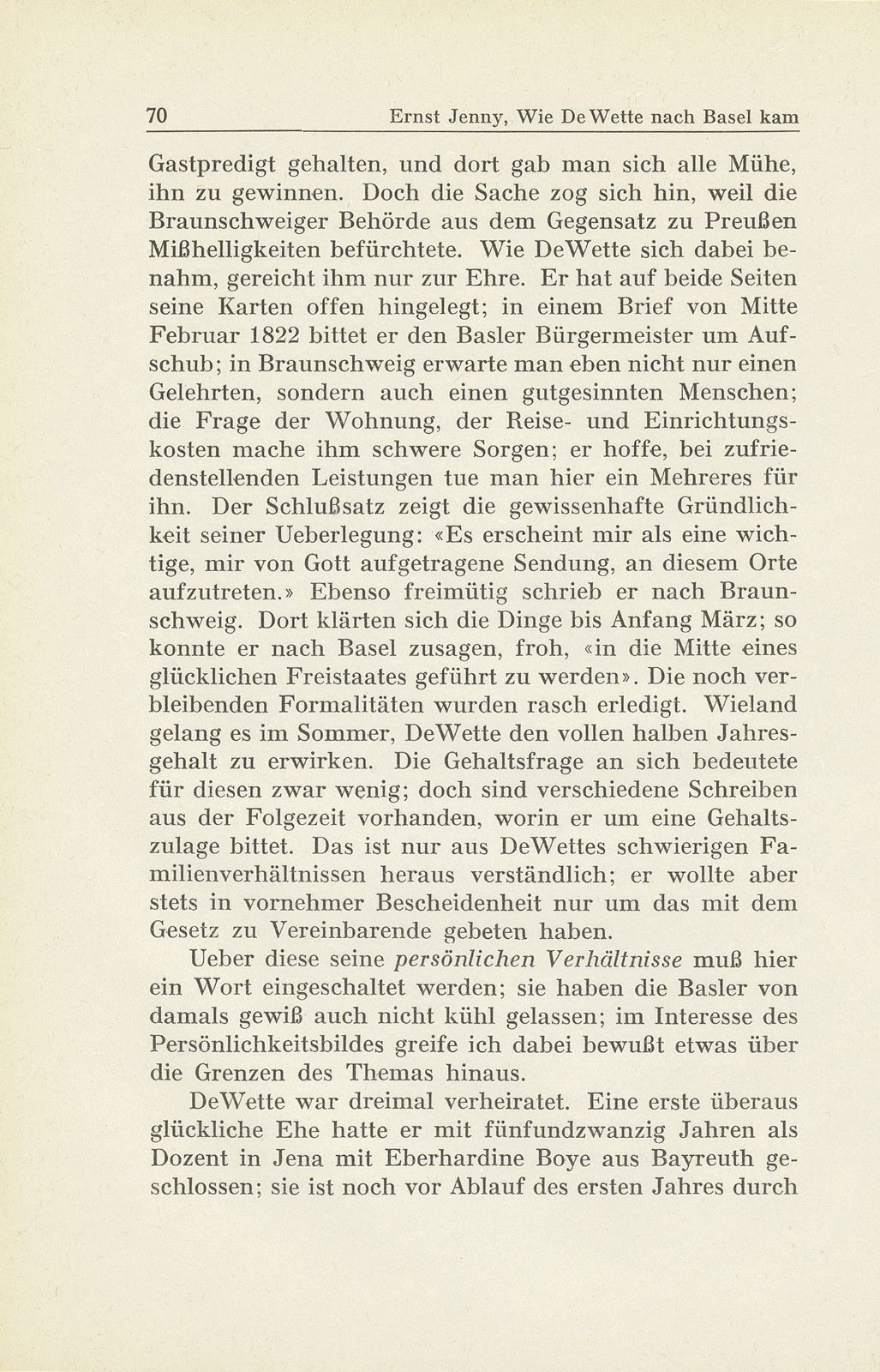 Wie De Wette nach Basel kam – Seite 20