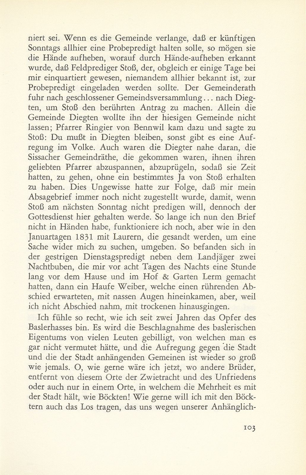 Aus der Zeit der ‹Dreissiger Wirren› – Seite 4