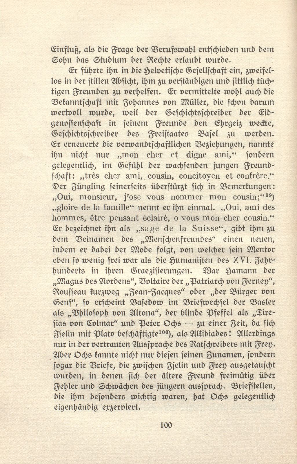 Der Einfluss Isaac Iselins auf Peter Ochs – Seite 37