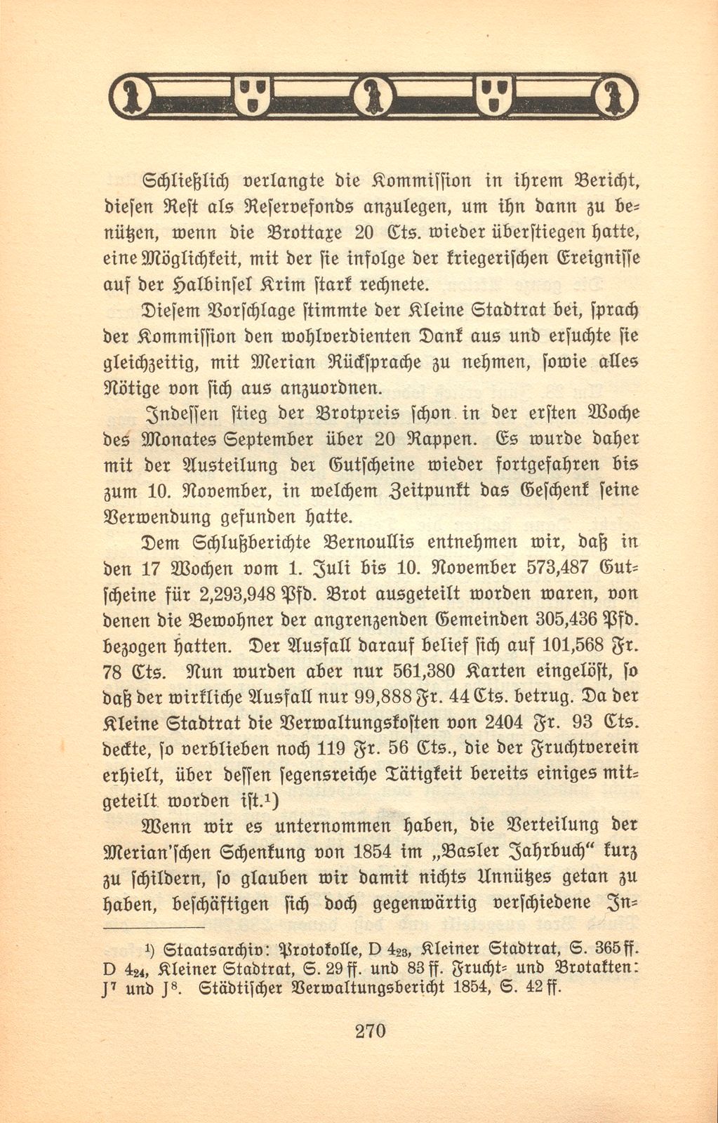 Die Verteilung der Merian'schen Schenkung von 1854 – Seite 9