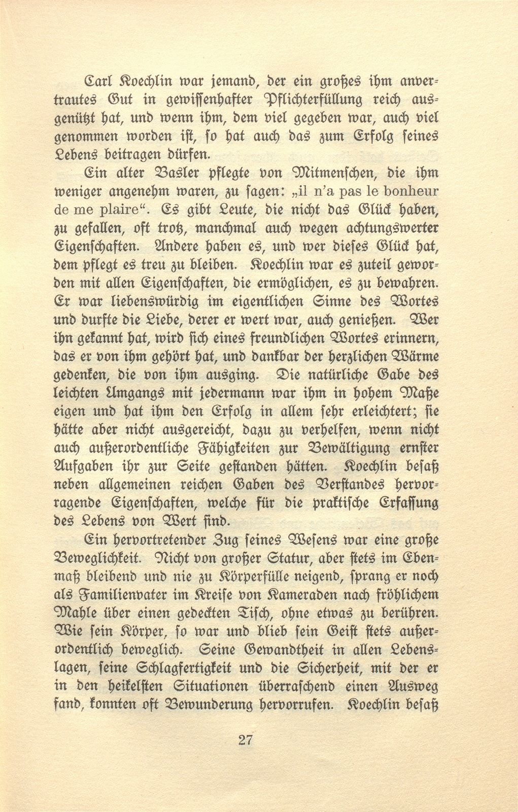 Carl Koechlin-Iselin 1856-1914 – Seite 27