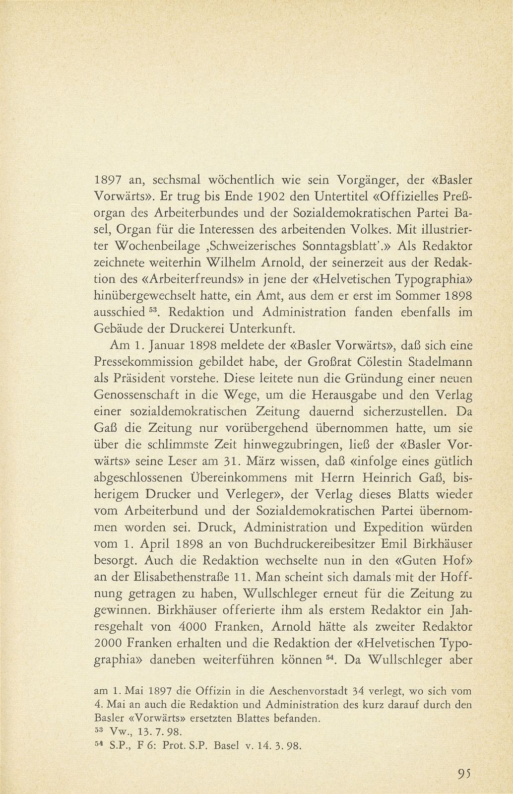 Die sozialdemokratische Presse in Basel bis zum Ersten Weltkrieg – Seite 27