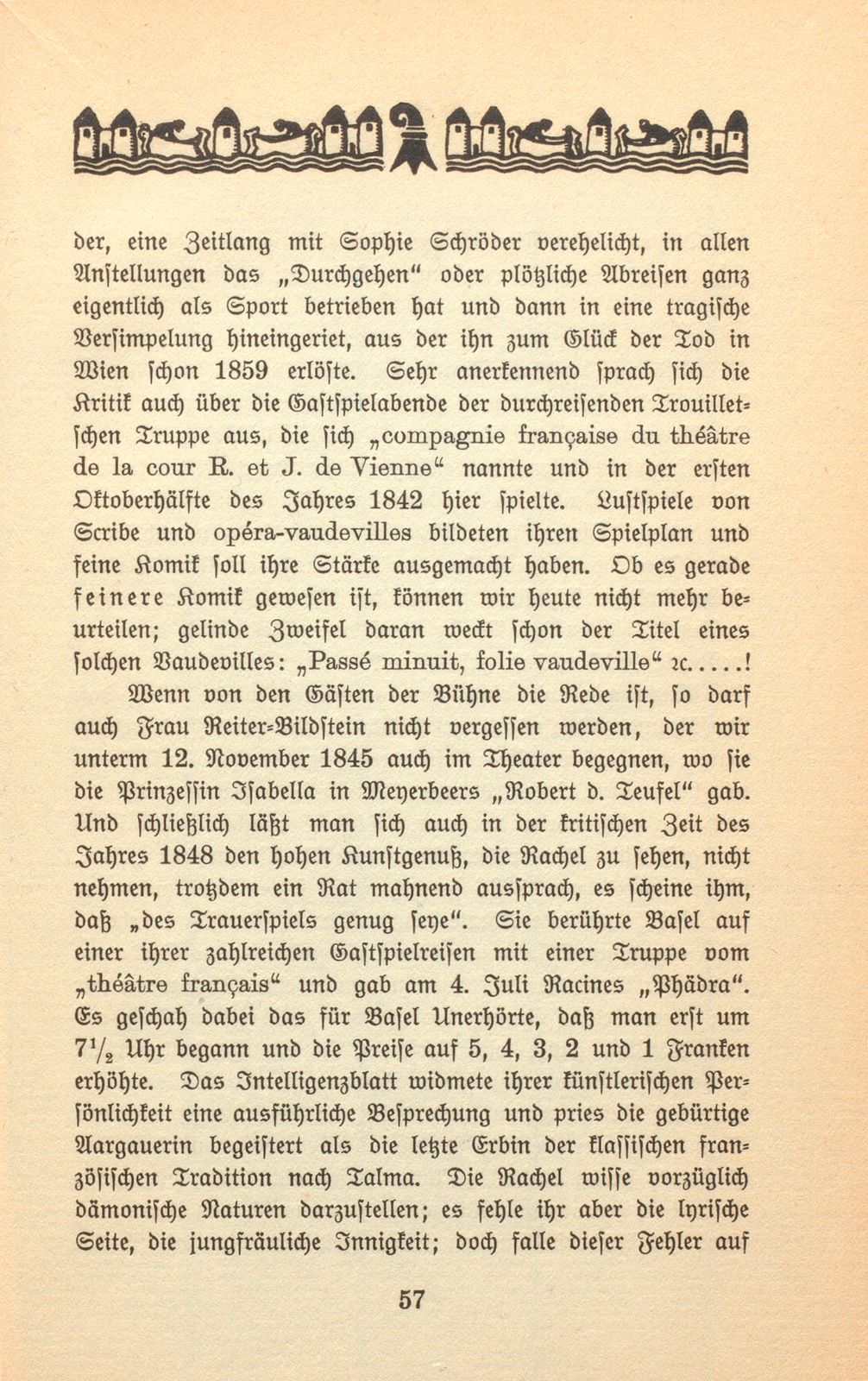 Das alte Basler Theater auf dem Blömlein – Seite 57