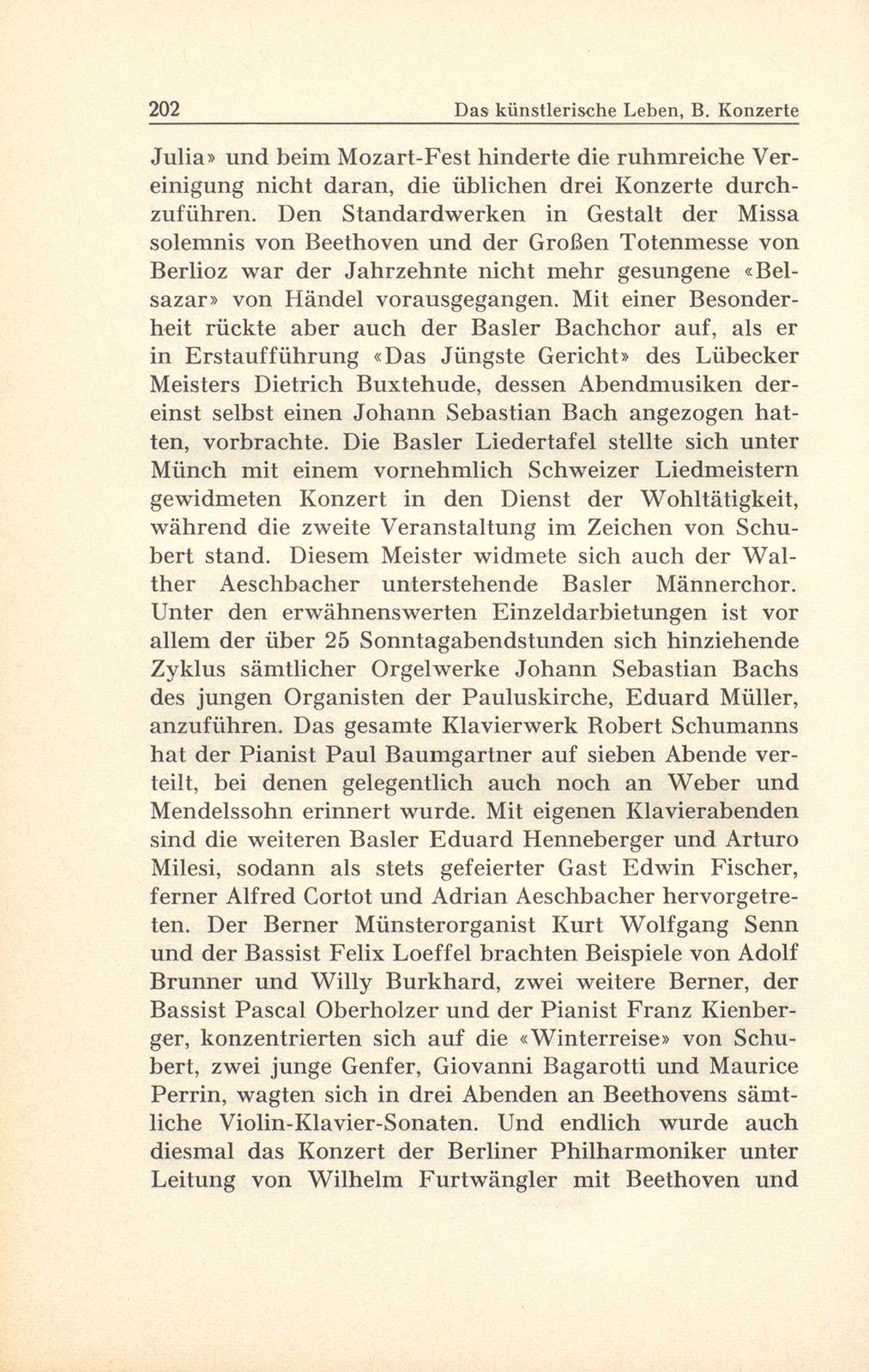 Das künstlerische Leben in Basel vom 1. Oktober 1941 bis 30. September 1942 – Seite 6