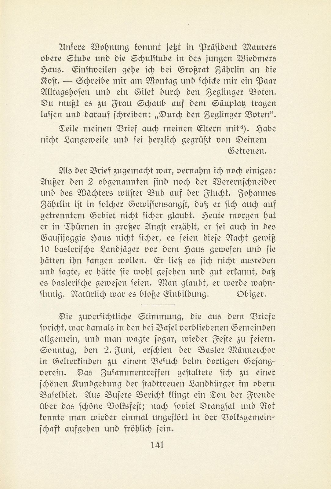 Briefe aus den Dreissigerwirren [M. Buser-Rolle] – Seite 13