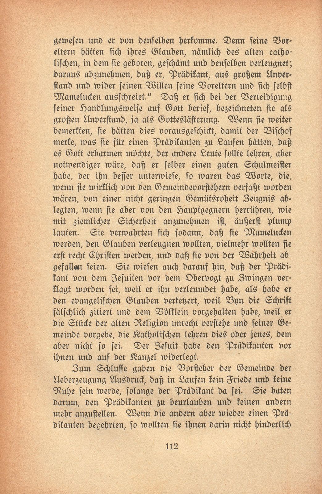 Die Gegenreformation im baslerisch-bischöflichen Laufen – Seite 22