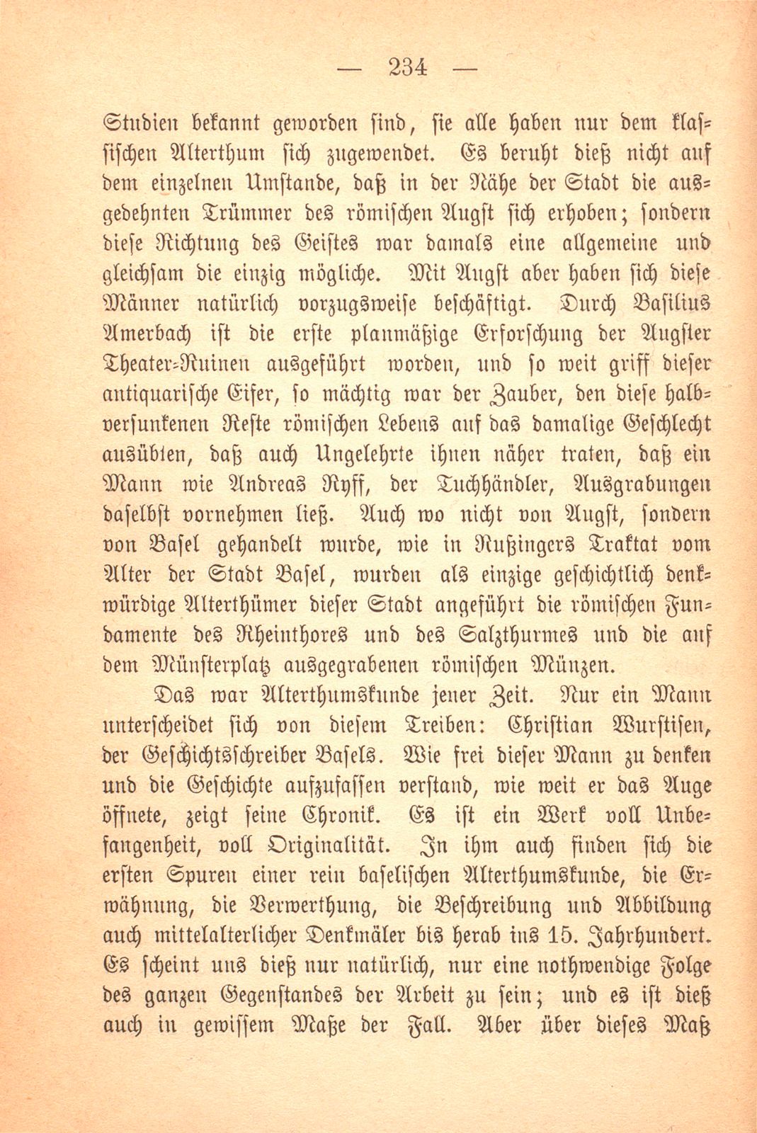 Die Erhaltung vaterländischer Alterthümer in Basel – Seite 10