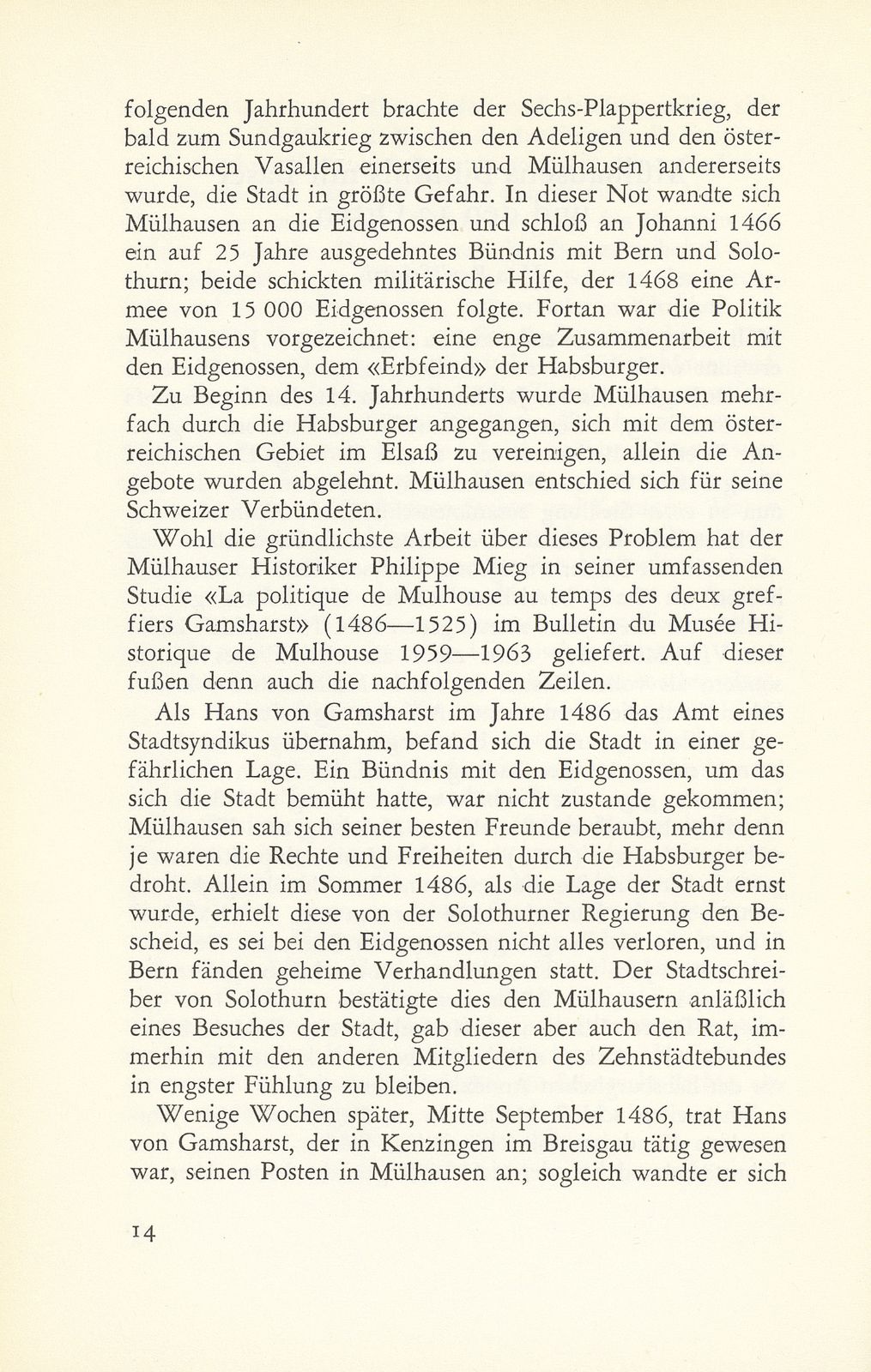 Mülhausens Bündnis mit Basel und den 13 Orten – Seite 2