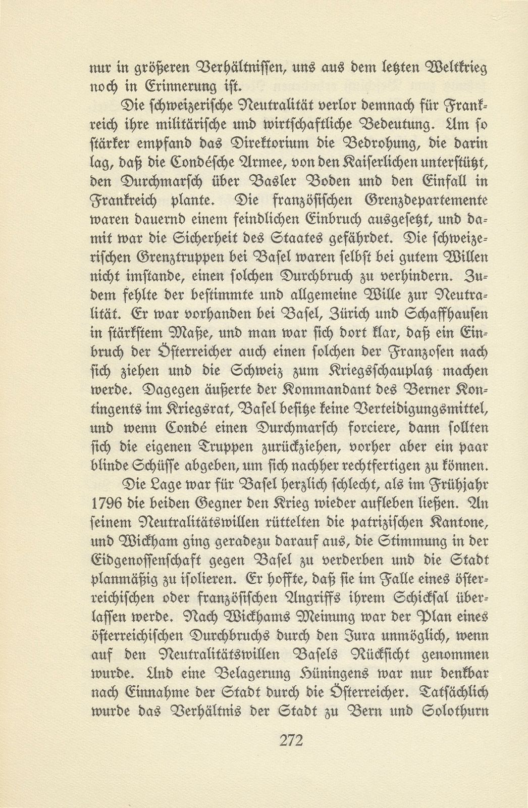 Die Basler Friedensbotschaft an das französische Direktorium 1796 – Seite 3