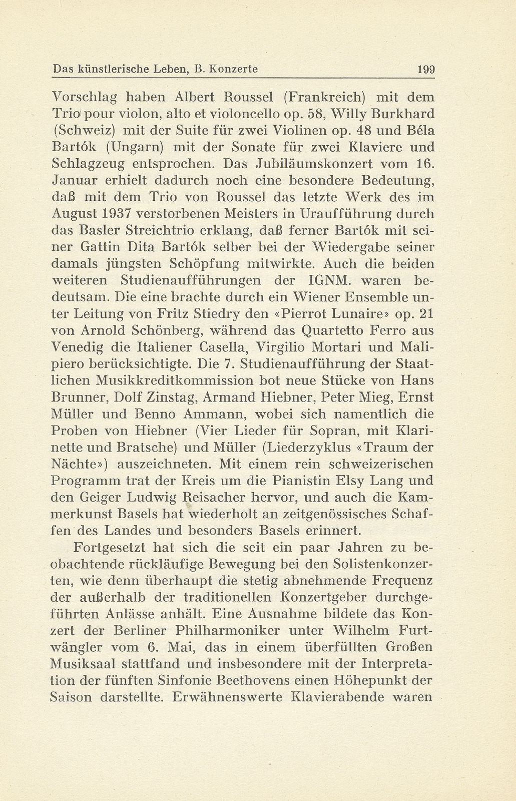 Das künstlerische Leben in Basel vom 1. Oktober 1937 bis 30. September 1938 – Seite 7