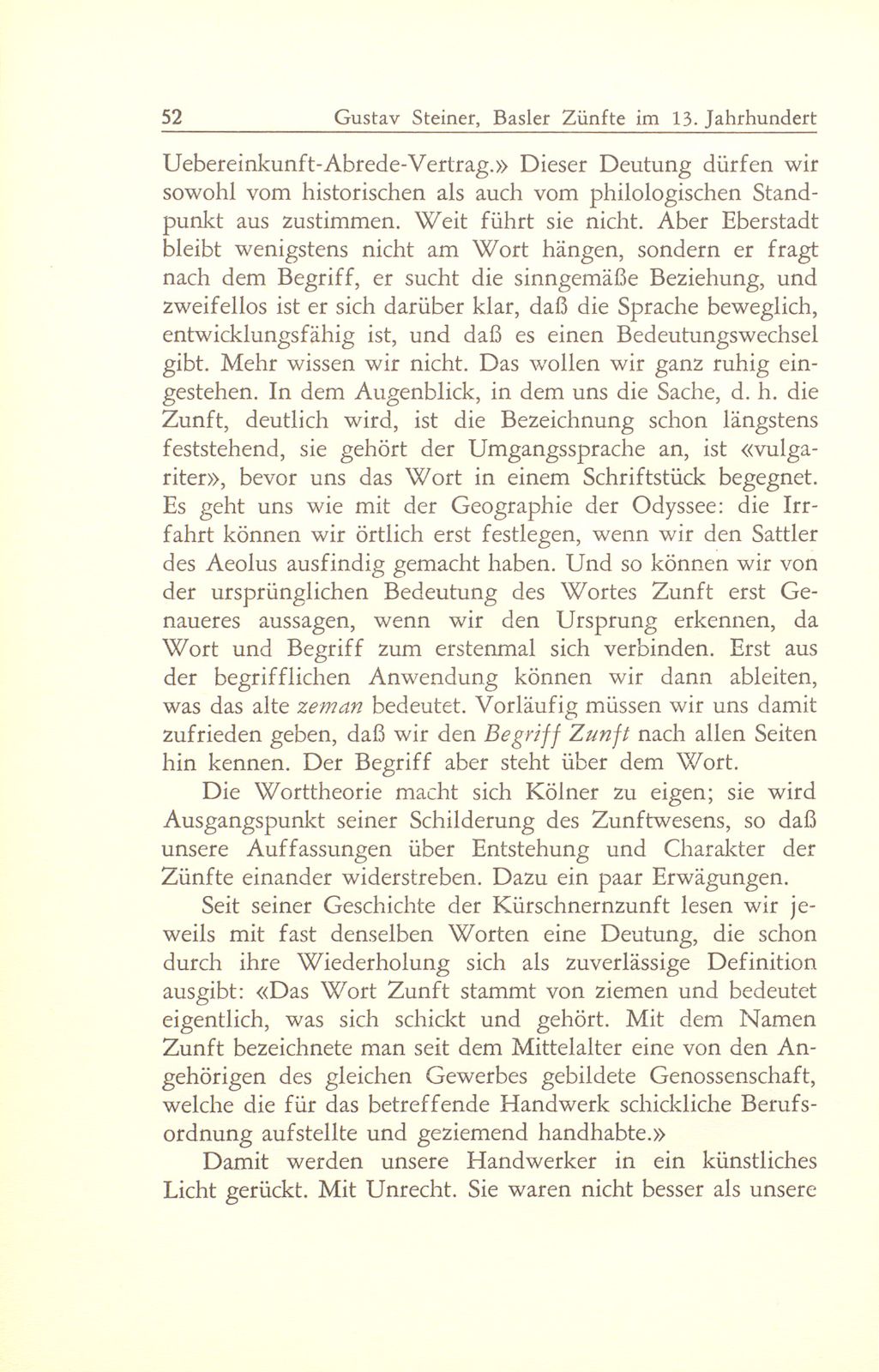 Entstehung und Charakter der Basler Zünfte im 13. Jahrhundert – Seite 36