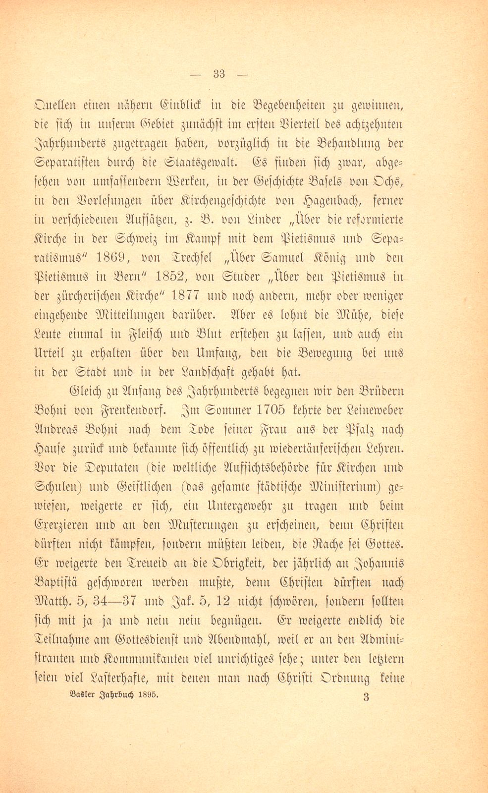 Die Basler Separatisten im ersten Viertel des XVIII. Jahrhunderts – Seite 4