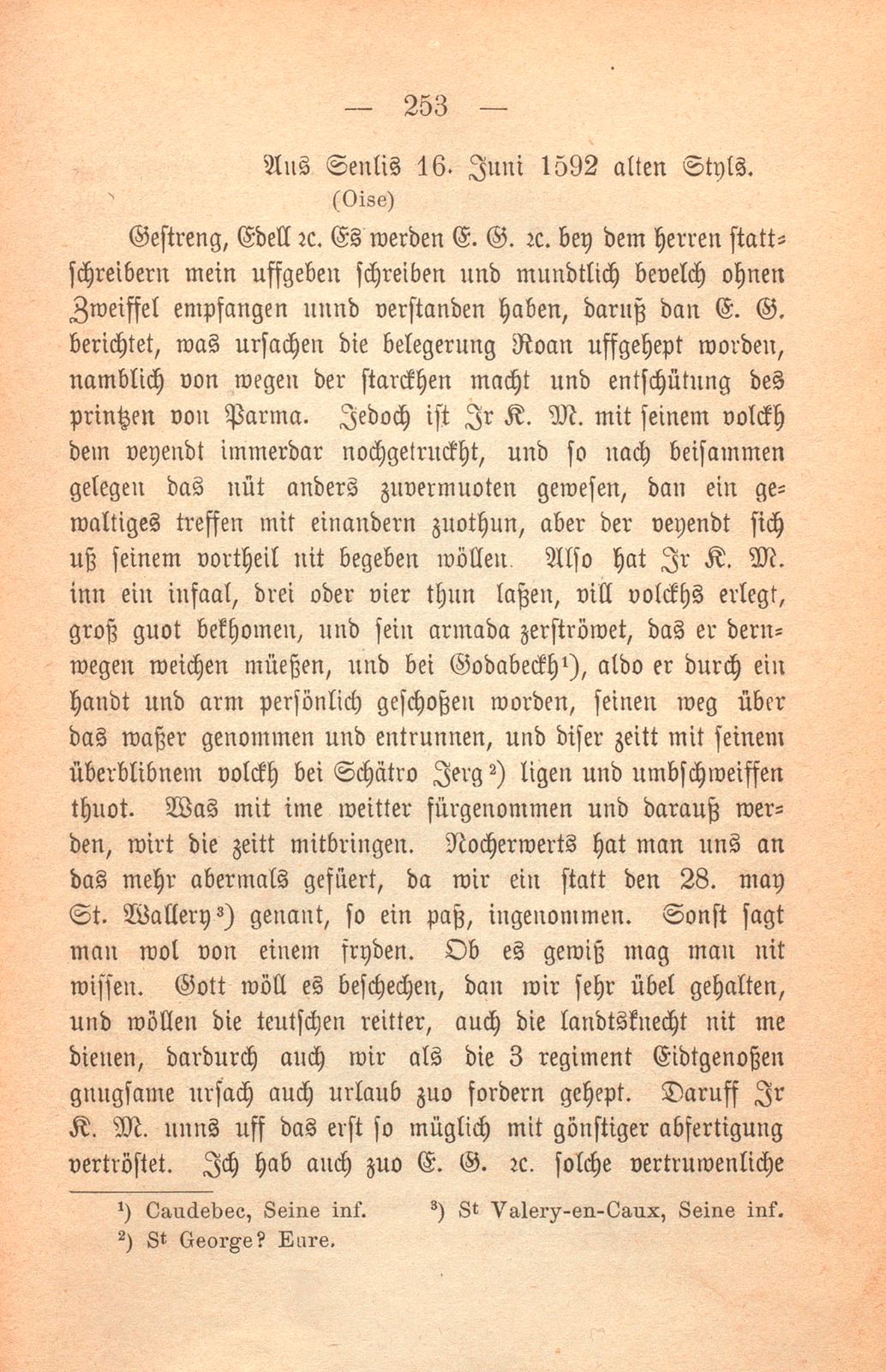 Schicksal einiger Basler Fähnlein in französischem Sold. (1589-1593.) – Seite 102