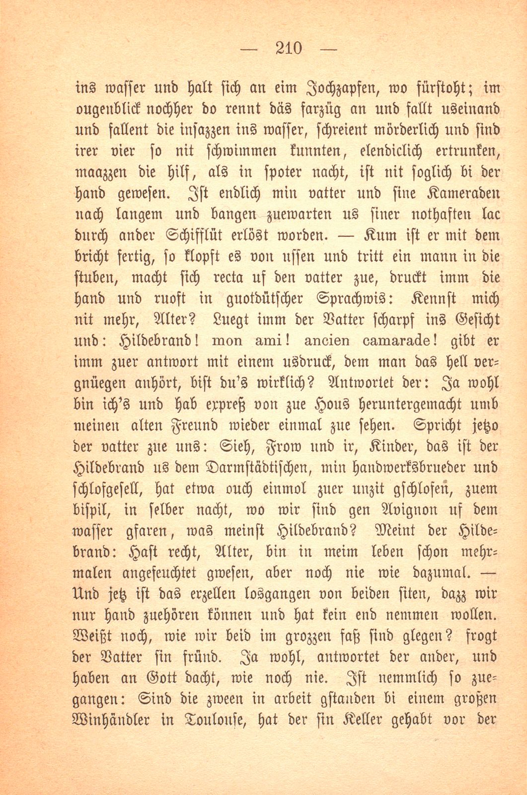 Aus einer Basler Familienchronik des Jahres 1622. (Gütigst mitgeteilt von J. M.) [Als Fälschung bezeichnet.] – Seite 12