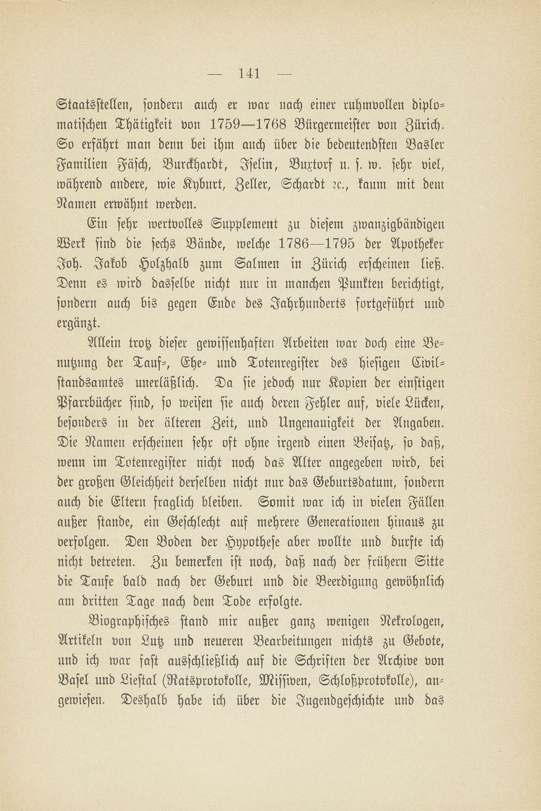 Stadt und Landschaft Basel in der zweiten Hälfte des 18. Jahrhunderts – Seite 8