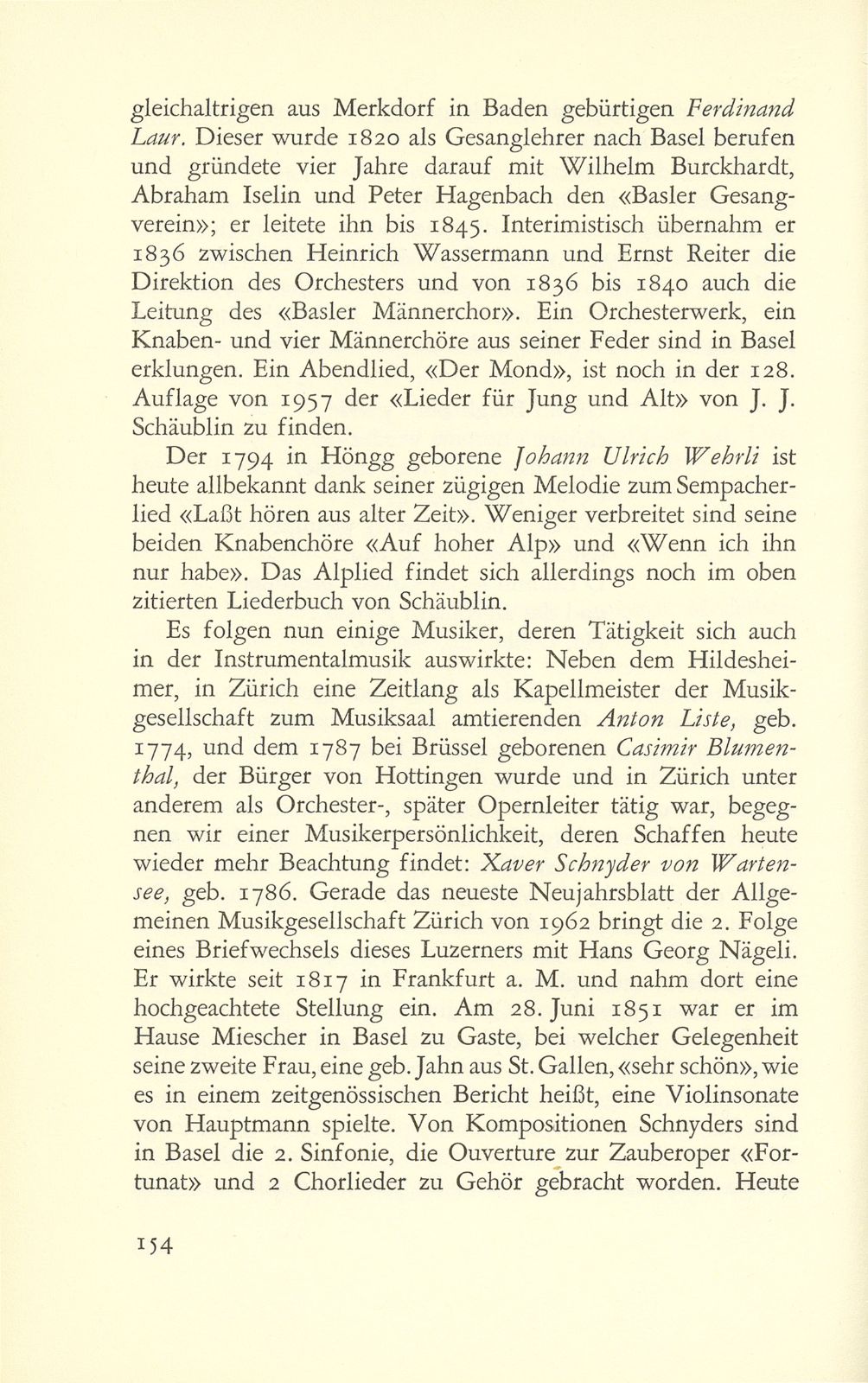 Schweizerische Musik im Basler Konzertleben früherer Zeit – Seite 7