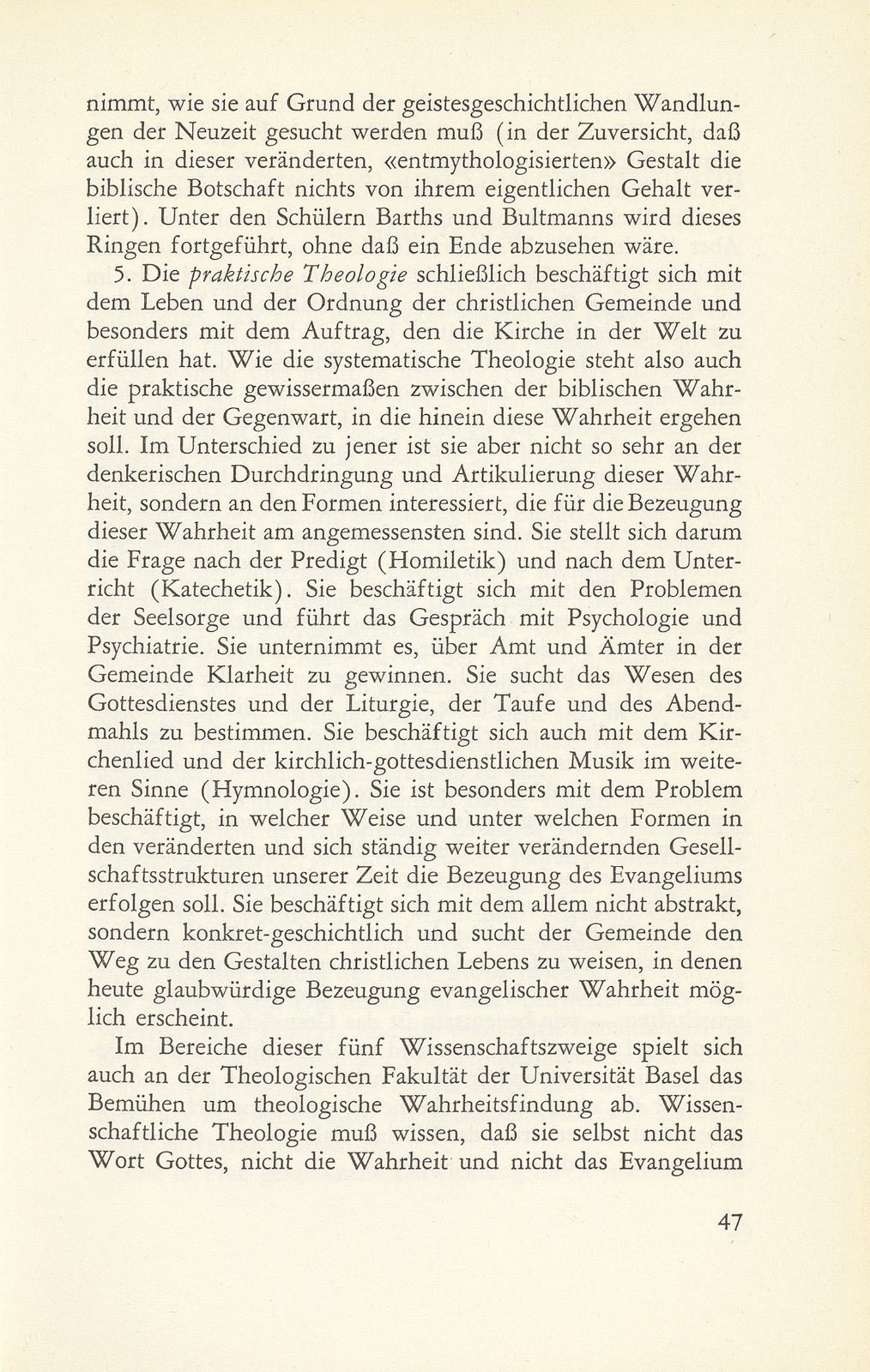 Unsere Universität – heute: die Theologische Fakultät – Seite 27