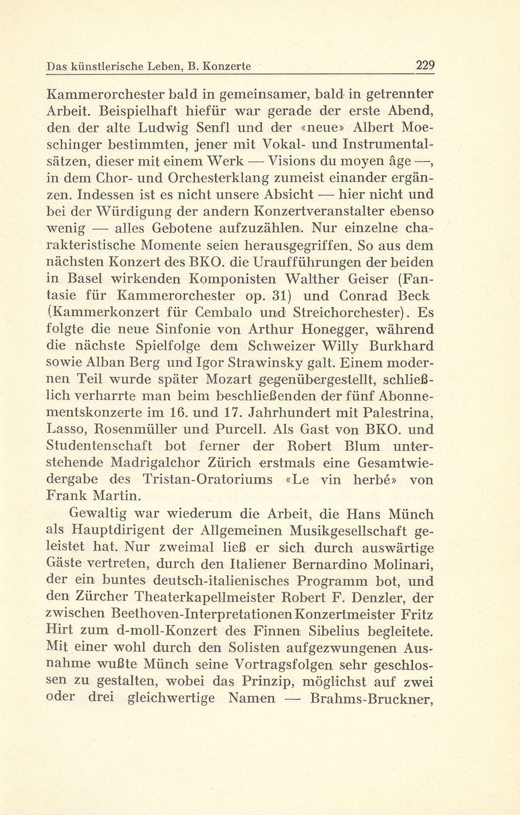 Das künstlerische Leben in Basel vom 1. Oktober 1942 bis 30. September 1943 – Seite 3