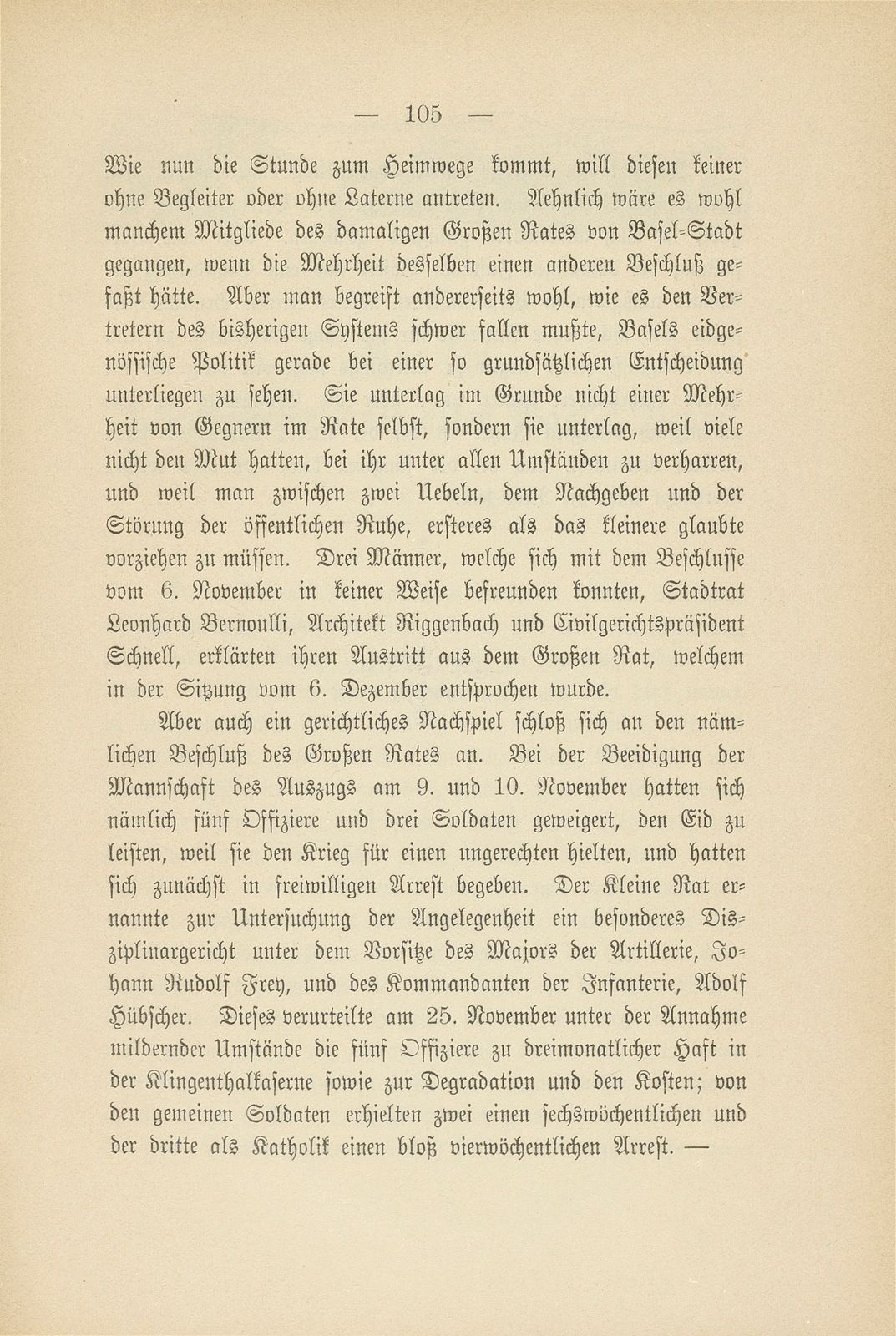 Basel zur Zeit der Freischarenzüge und des Sonderbunds – Seite 61