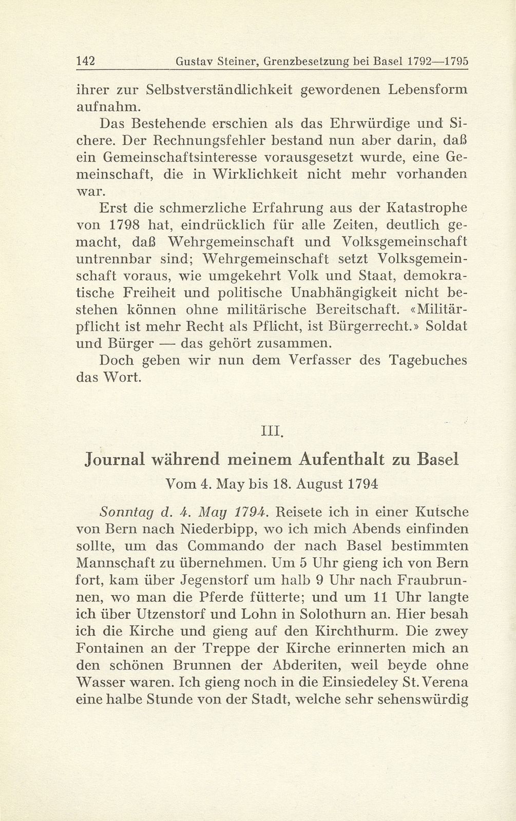 Grenzbesetzung bei Basel im Revolutionskrieg 1792-1795 – Seite 41