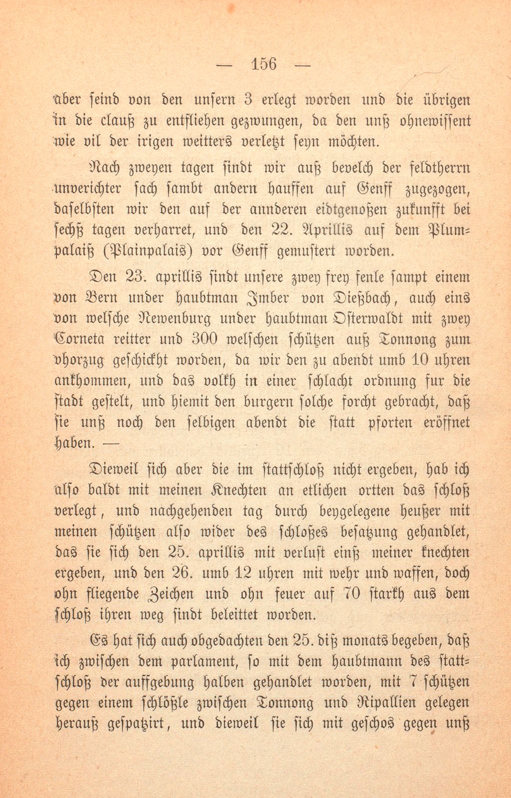 Schicksal einiger Basler Fähnlein in französischem Sold. (1589-1593.) – Seite 7