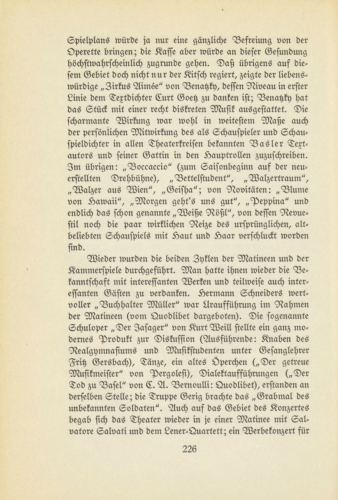 Das künstlerische Leben in Basel vom 1. Oktober 1931 bis 30. September 1932 – Seite 5