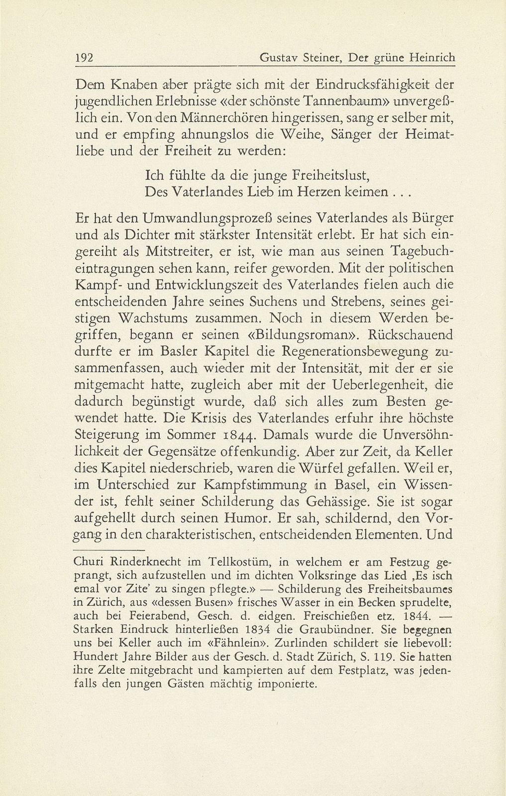 Der grüne Heinrich auf dem eidgenössischen Freischiessen zu Basel im Jahre 1844 – Seite 33