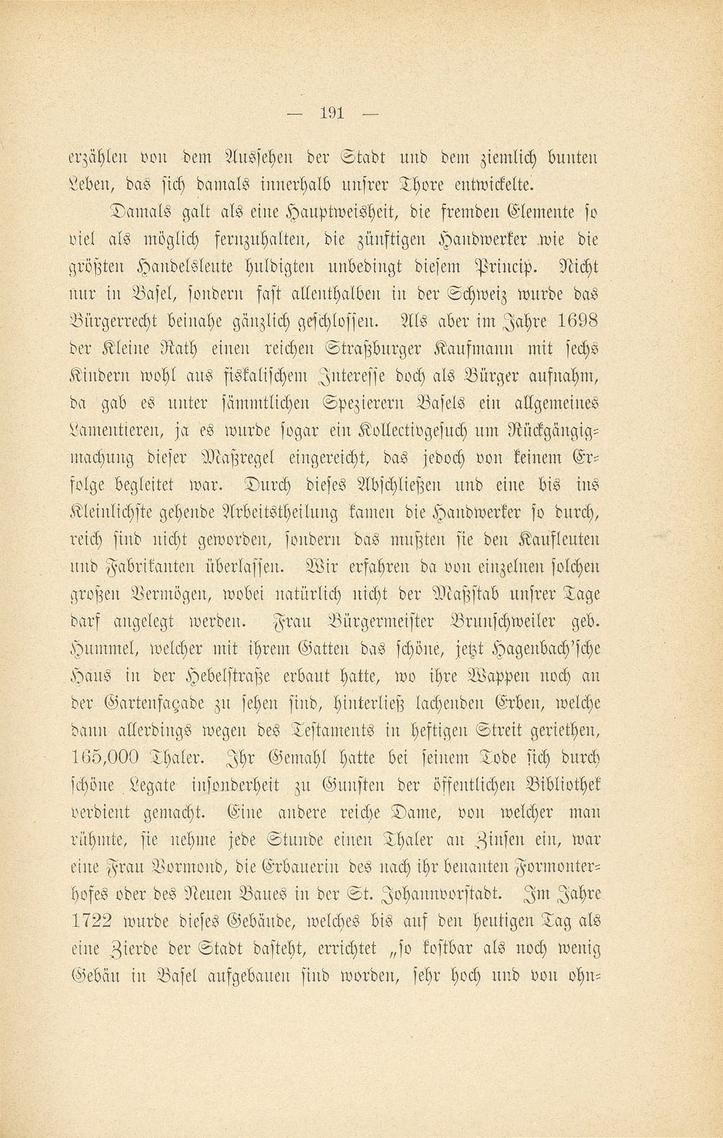 Mitteilungen aus einer Basler Chronik des beginnenden XVIII. Jahrhunderts [Sam. v. Brunn] – Seite 27