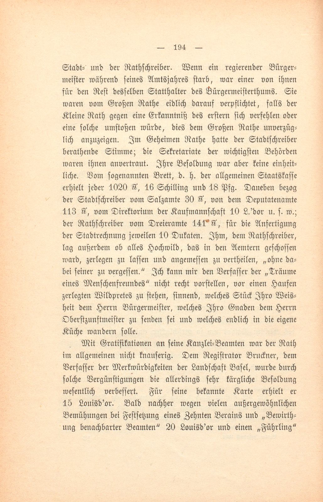 Einiges aus dem Leben zu Basel während des achtzehnten Jahrhunderts – Seite 25