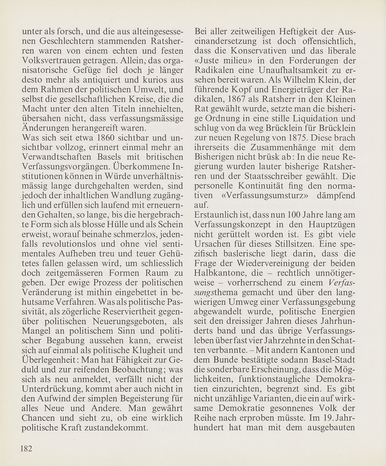 1875 gab sich Basel eine neue Kantonsverfassung – Seite 4