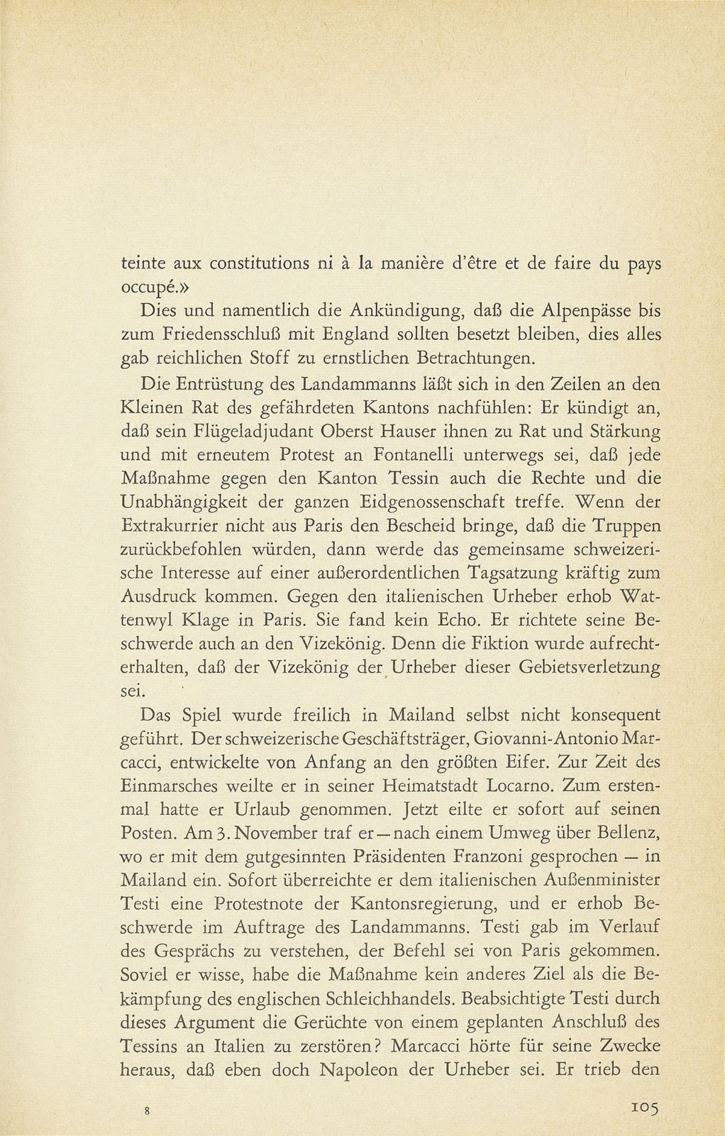 Napoleons Attentat auf das Tessin – Seite 11