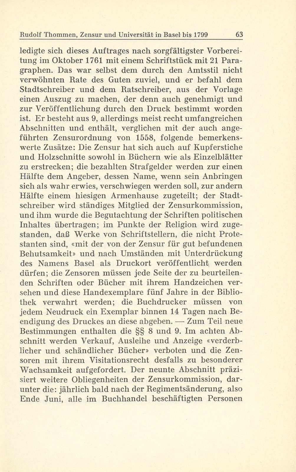 Zensur und Universität in Basel bis 1799 – Seite 15