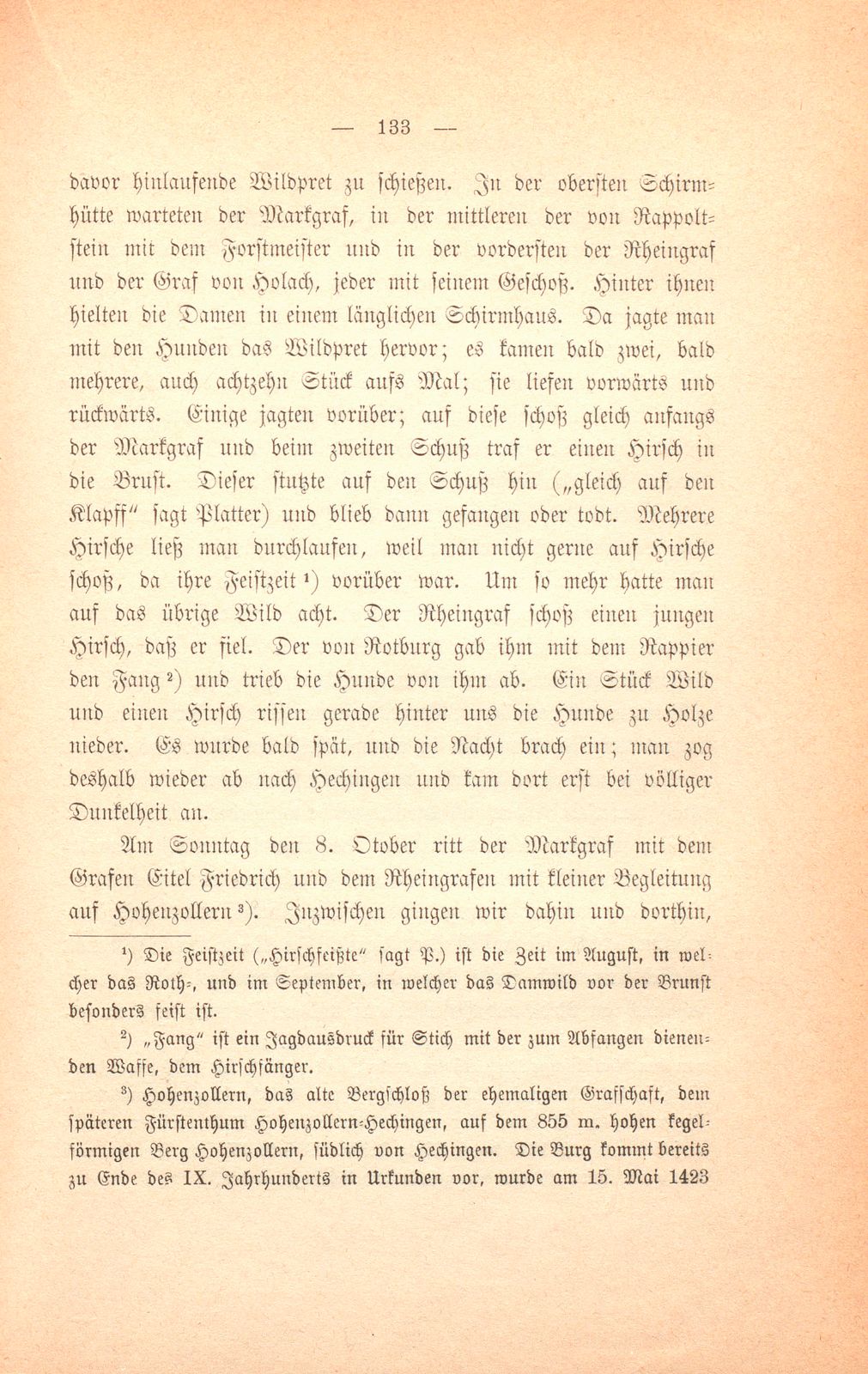 Felix Platters Schilderung der Reise des Markgrafen Georg Friedrich zu Baden und Hochberg – Seite 30