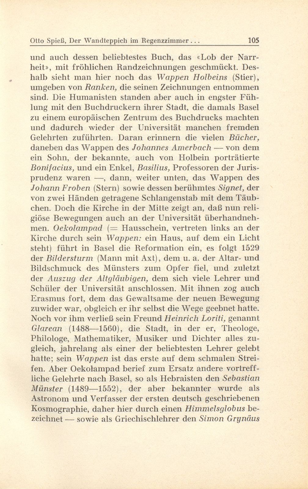 Der Wandteppich im Regenzzimmer des neuen Kollegiengebäudes – Seite 5