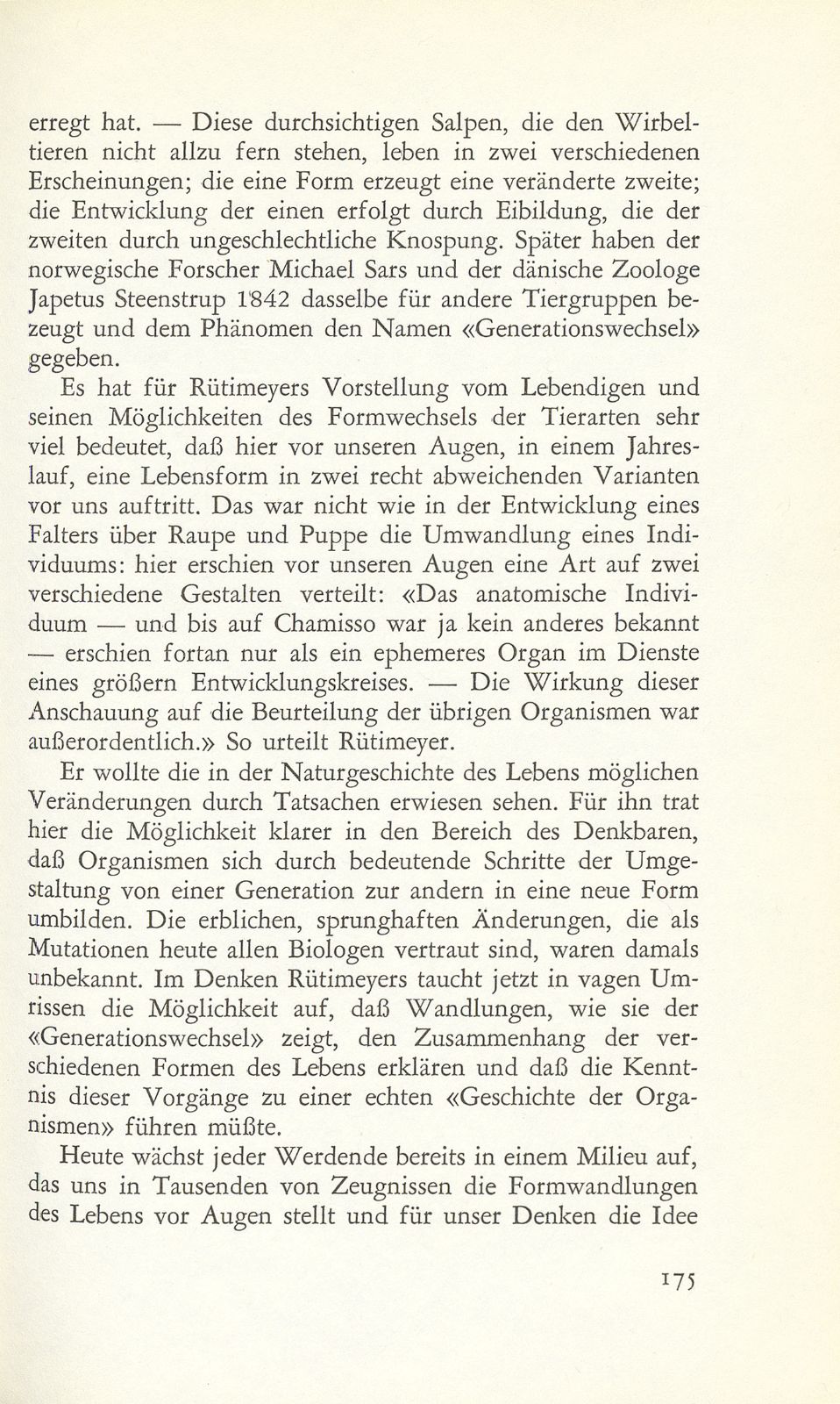 Die Frühzeit des Darwinismus im Werk Ludwig Rütimeyers – Seite 12