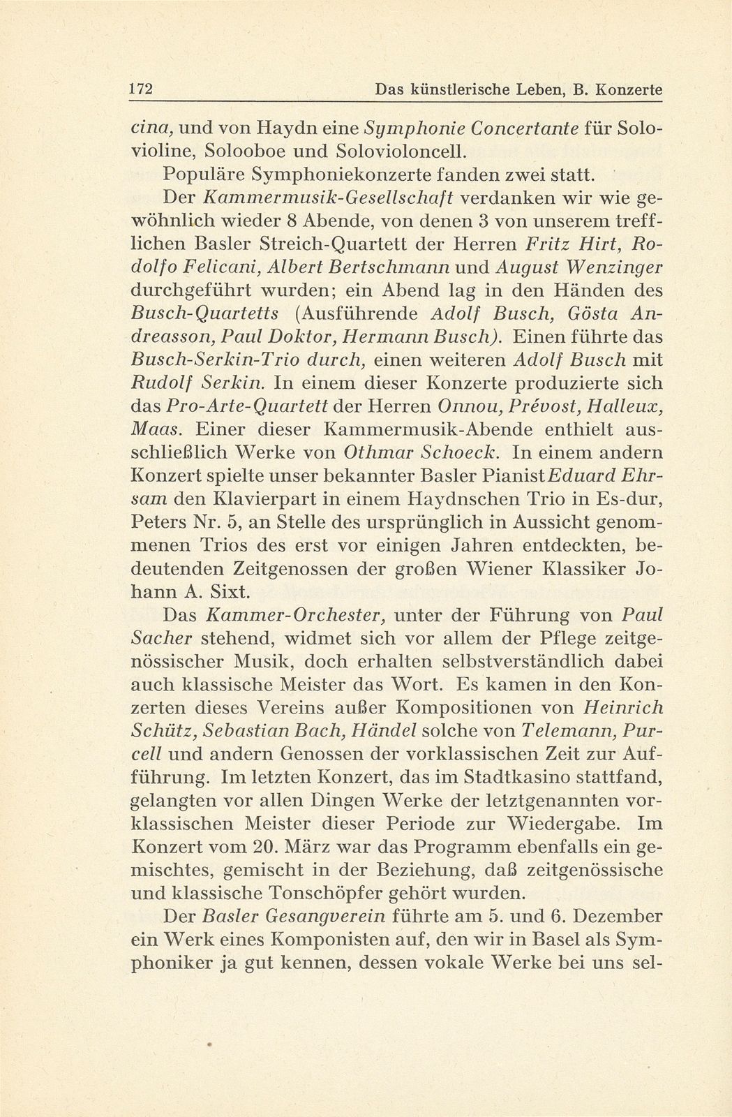 Das künstlerische Leben in Basel vom 1. Oktober 1936 bis 30. September 1937 – Seite 4