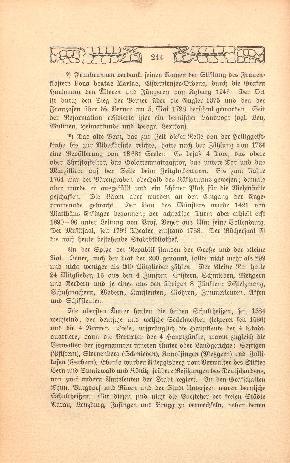 Beschreibung einer Badereise, die der Schultheiss von Liestal, Joh. David Hebdenstreit, anno 1775 mit seiner Frau nach Leuk gethan. (War damals 53 Jahre alt.) – Seite 31