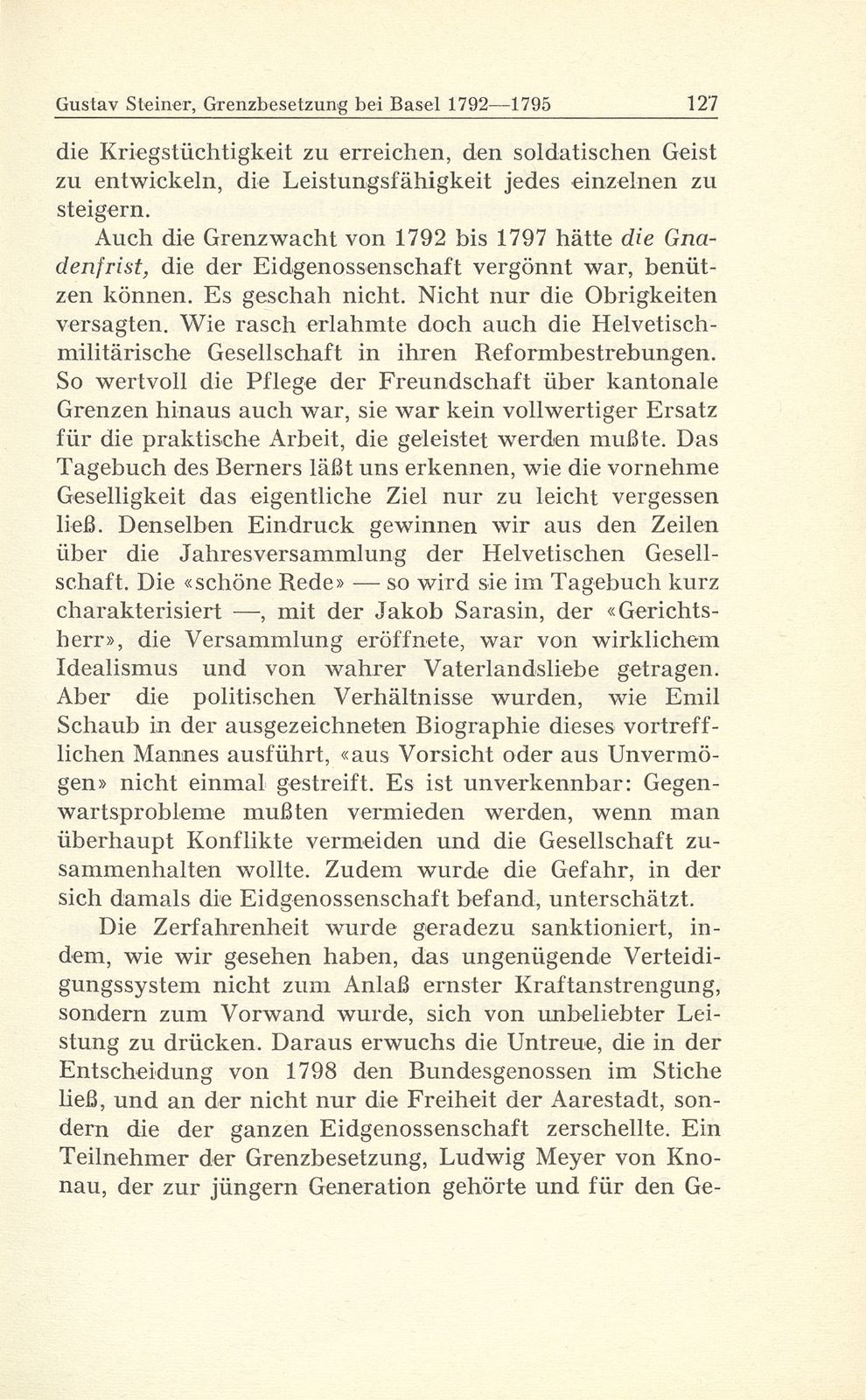 Grenzbesetzung bei Basel im Revolutionskrieg 1792-1795 – Seite 26