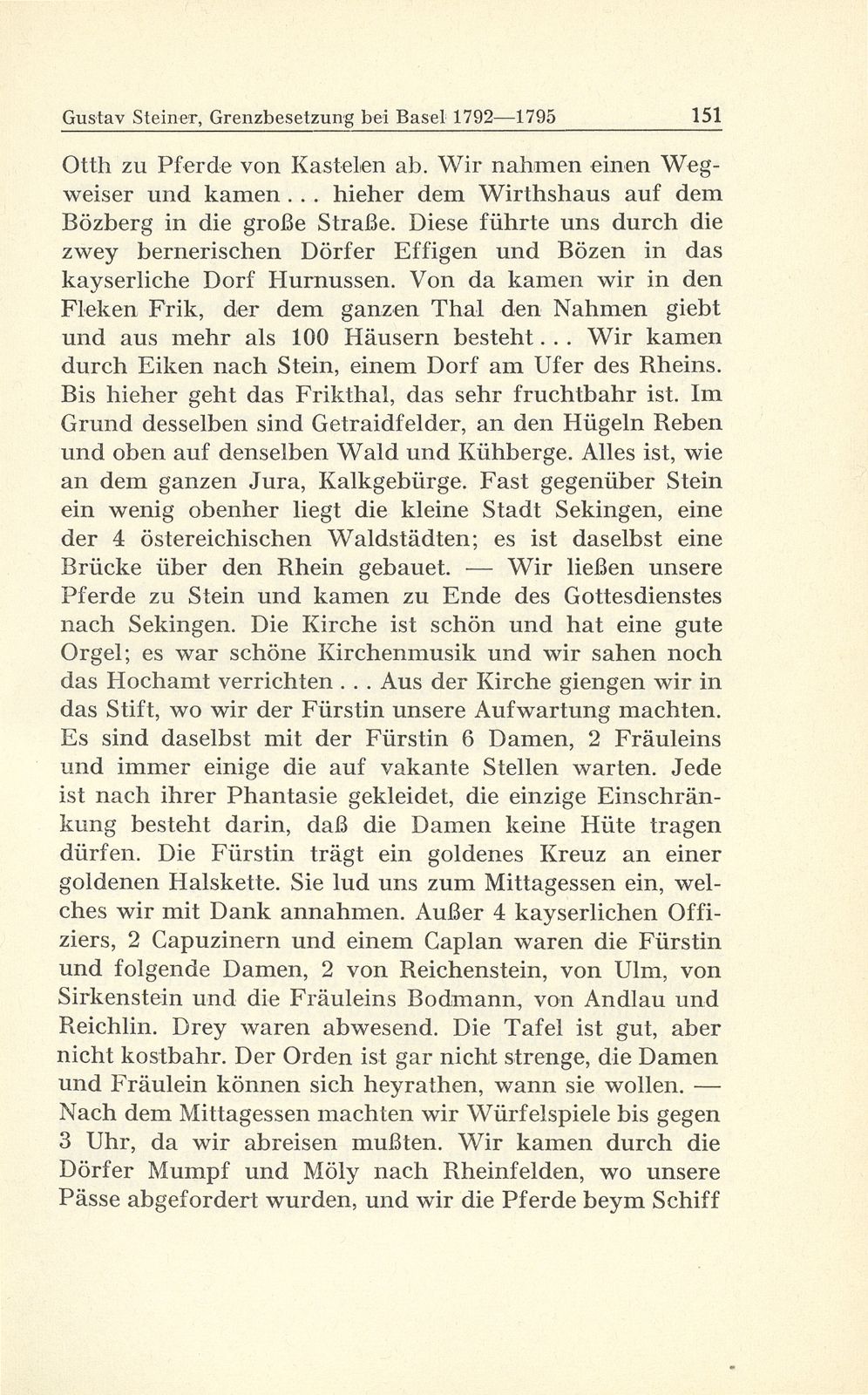 Grenzbesetzung bei Basel im Revolutionskrieg 1792-1795 – Seite 50