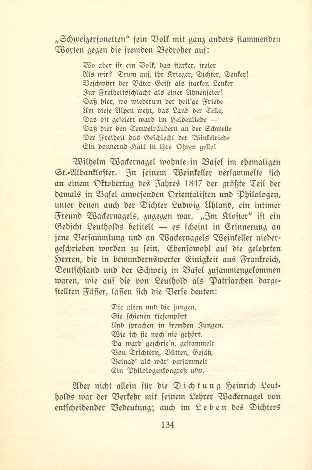 Der Dichter Heinrich Leuthold als Student an der Universität Basel – Seite 22