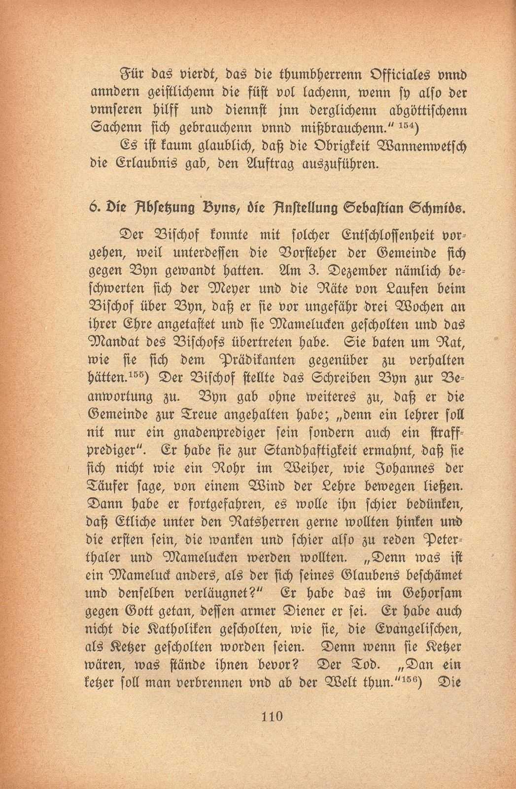 Die Gegenreformation im baslerisch-bischöflichen Laufen – Seite 20