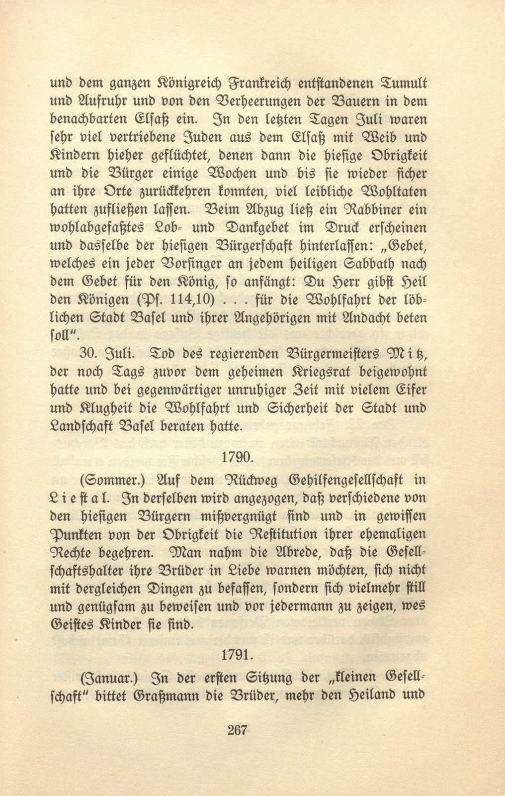 Aus den Tagen der französischen Revolution und der Helvetik – Seite 5