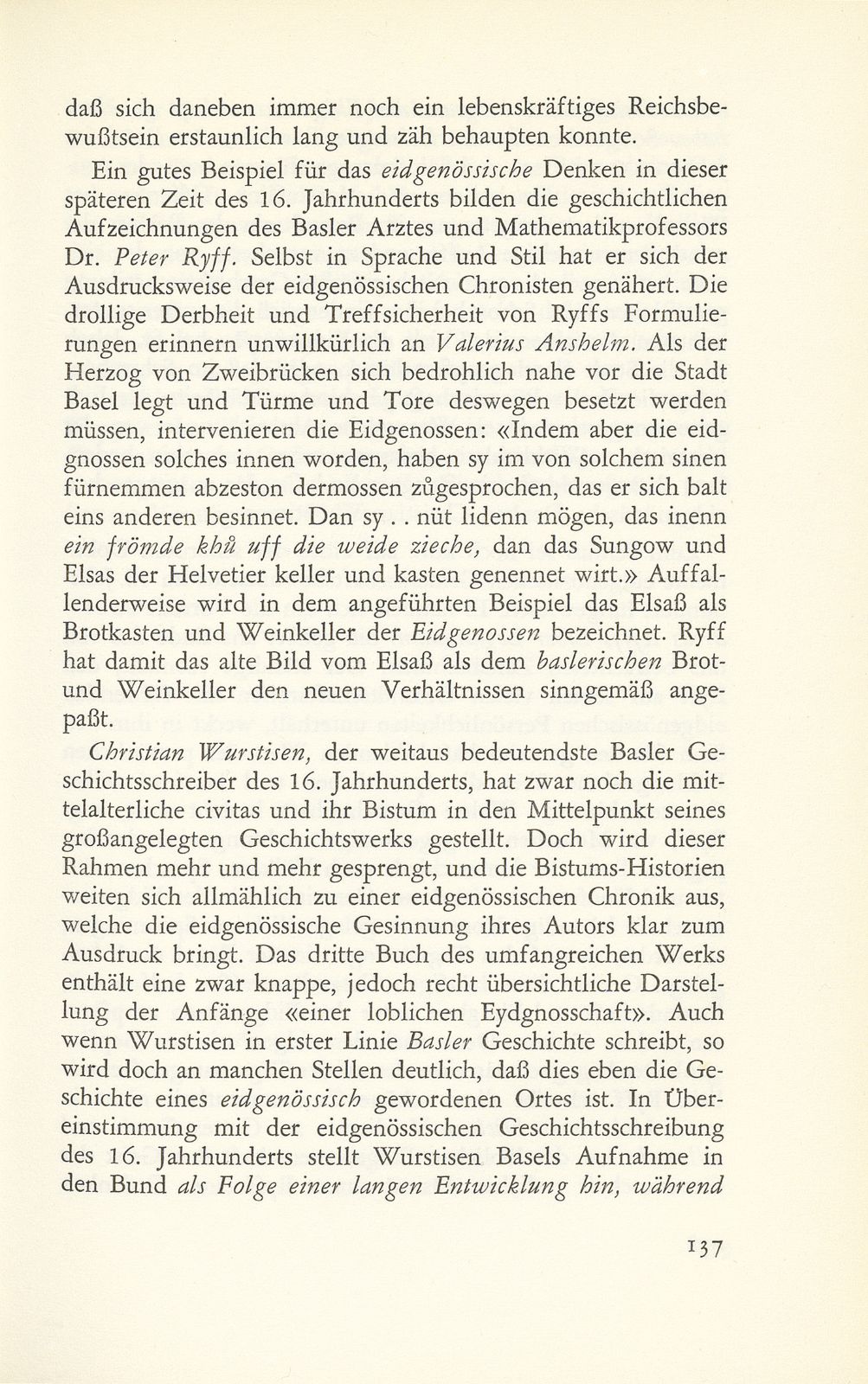 Die Eidgenossen im Urteil der baslerischen Geschichtsschreibung des 15. und 16. Jahrhunderts – Seite 21