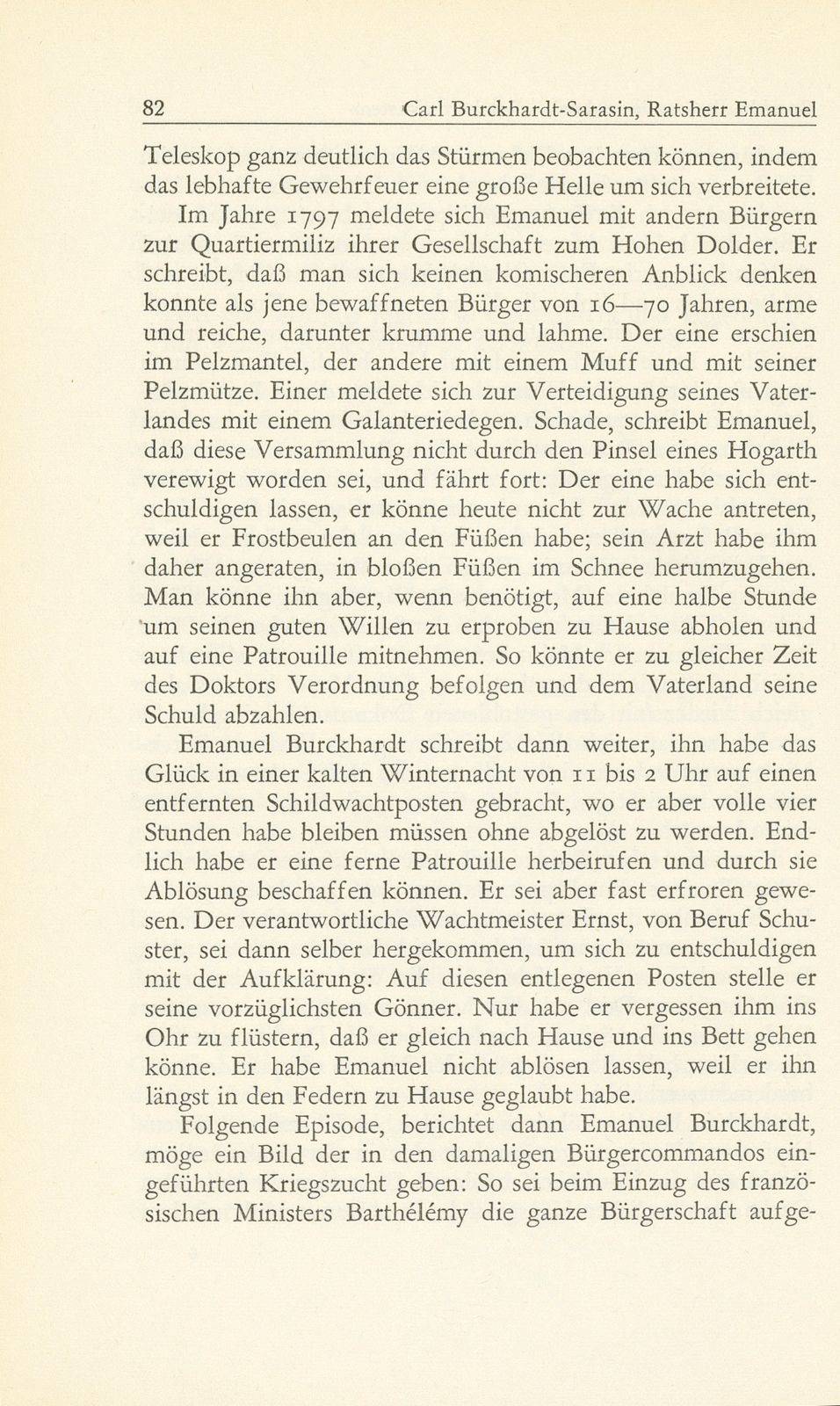 Ratsherr Emanuel Burckhardt-Sarasin und sein ‹Ratsherrenkasten› – Seite 16