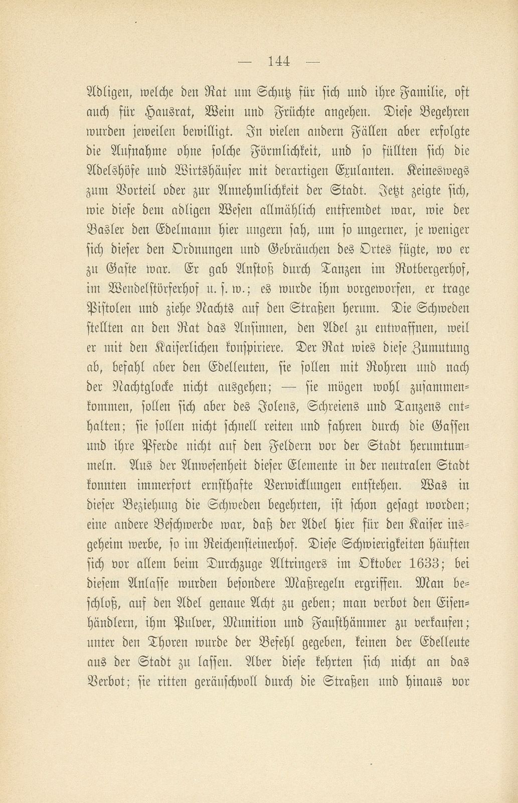 Basels Beziehungen zum Adel seit der Reformation – Seite 26