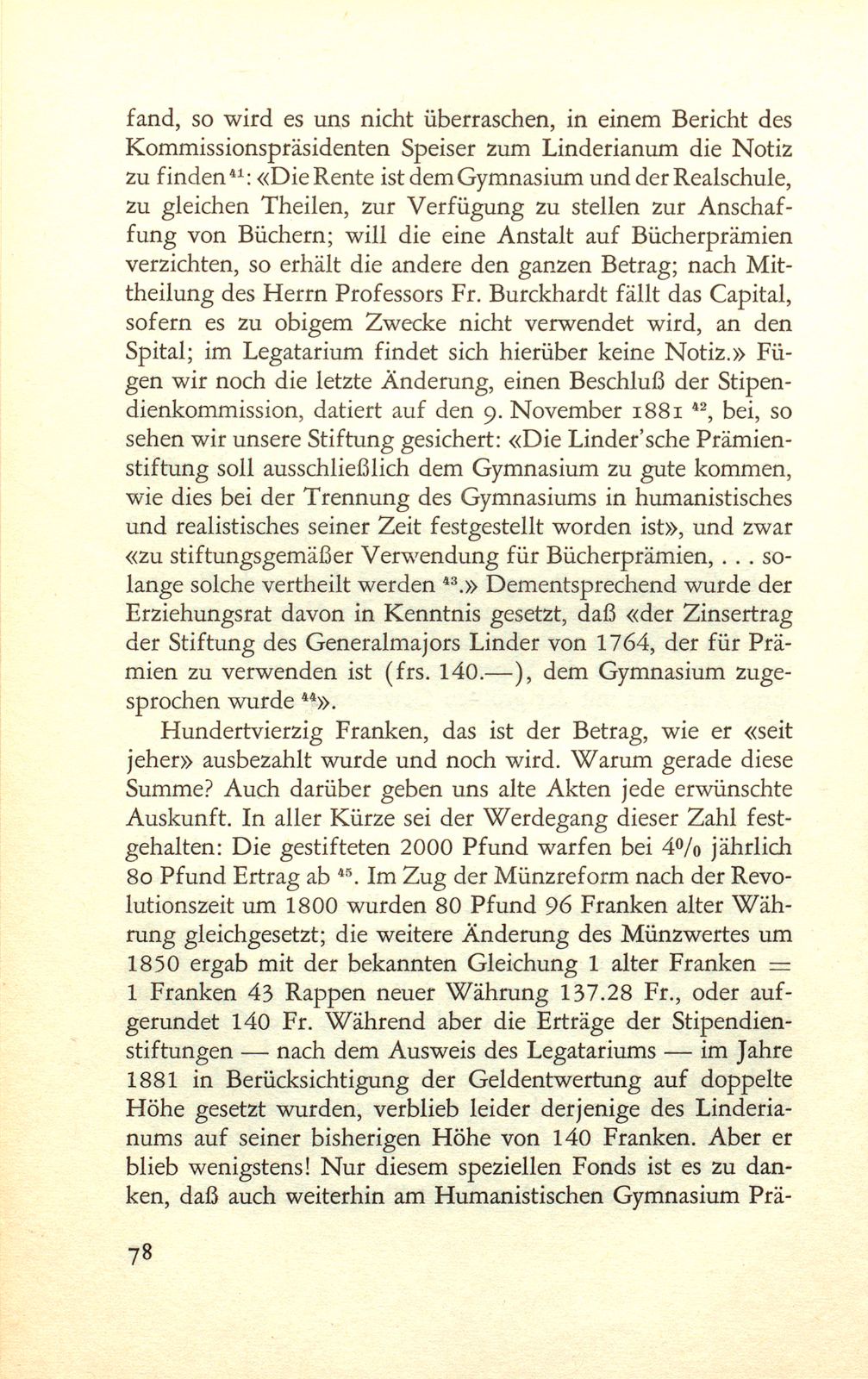 Generalmajor Hieronymus Linder und das Legatum Linderianum – Seite 17