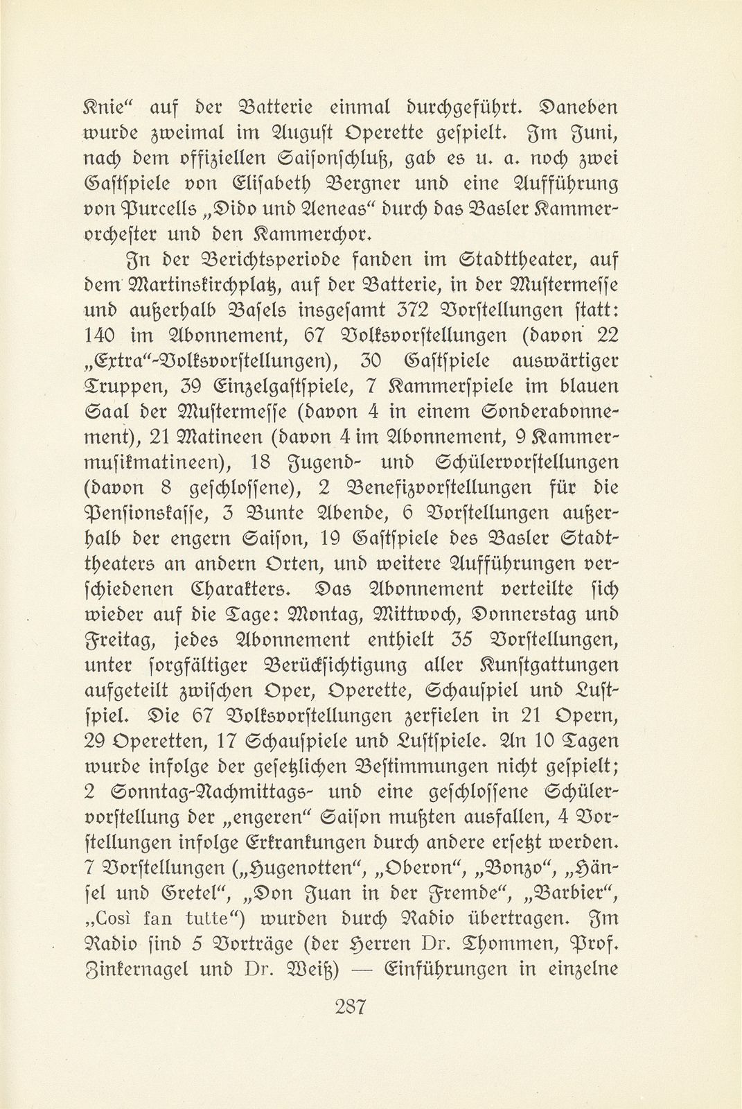 Das künstlerische Leben in Basel vom 1. Oktober 1930 bis 30. September 1931 – Seite 2