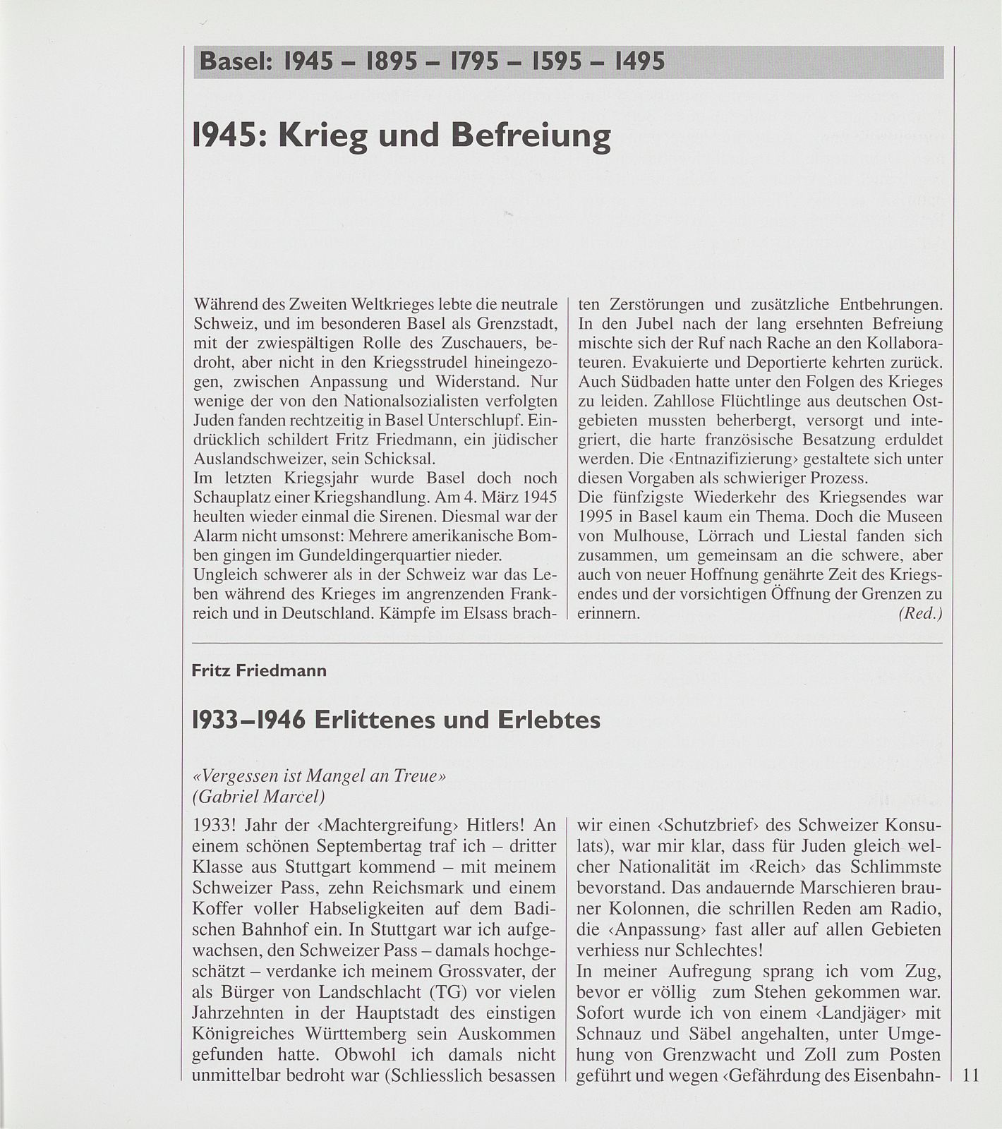 1945: Krieg und Befreiung – Seite 1