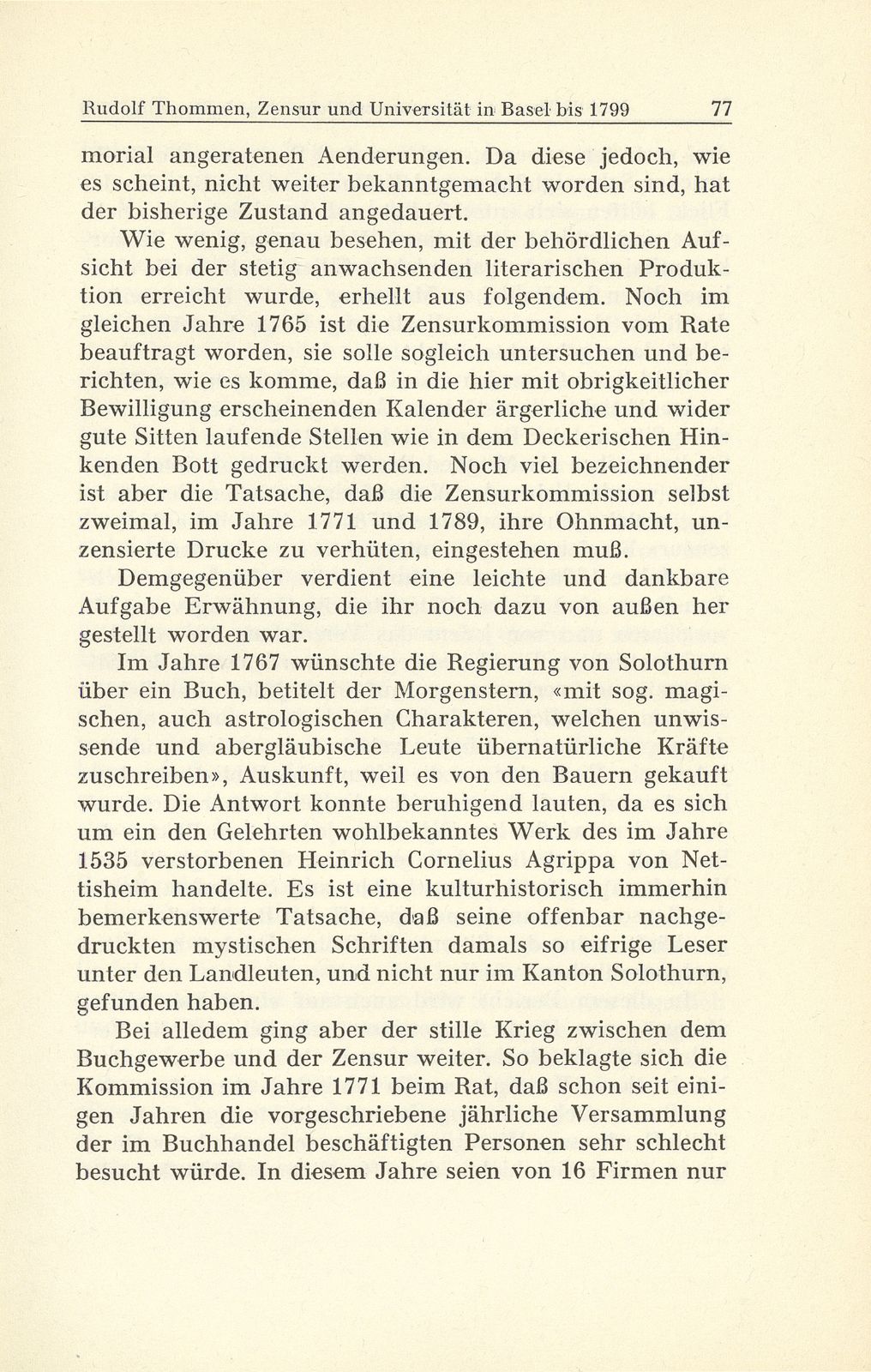 Zensur und Universität in Basel bis 1799 – Seite 29